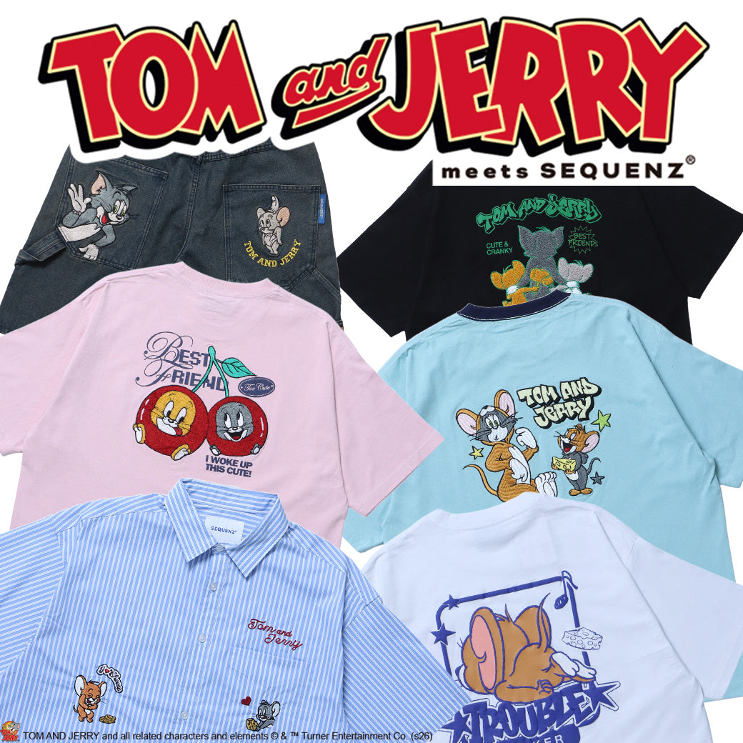 「トムとジェリー」 meets SEQUENZ 2026春夏新作アイテム第1弾☆