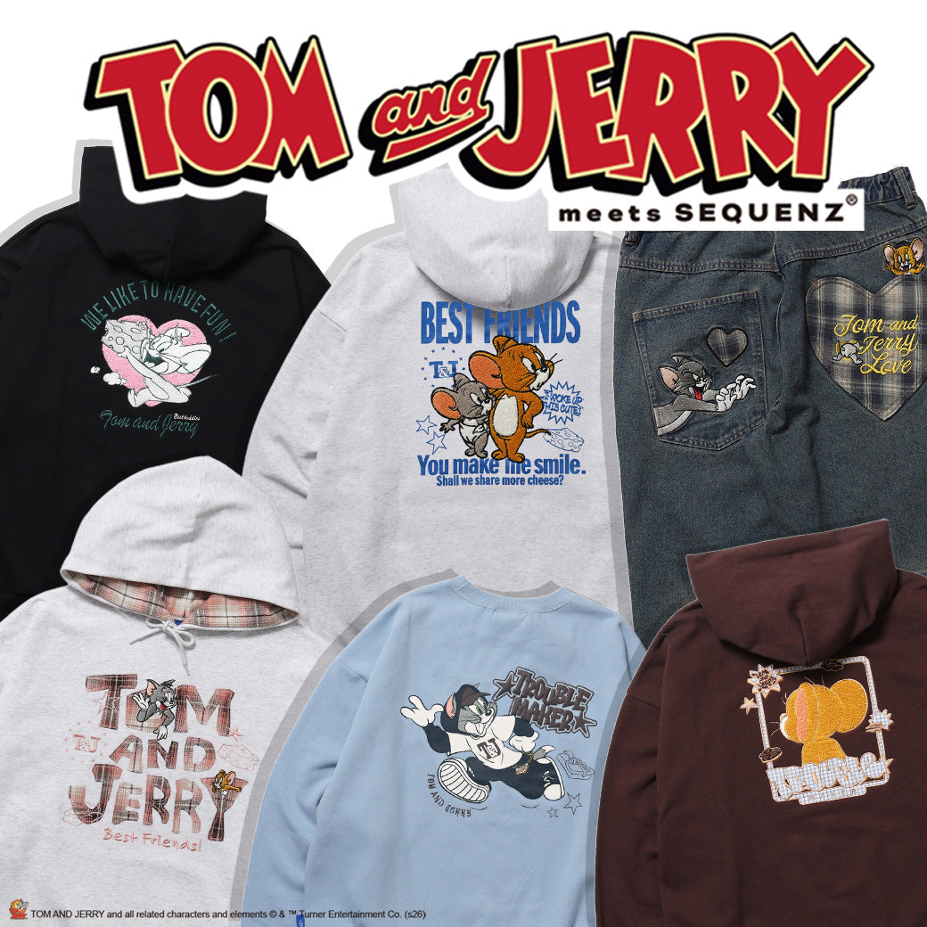 「トムとジェリー」 meets SEQUENZ 2026秋新作アイテム第1弾発売!