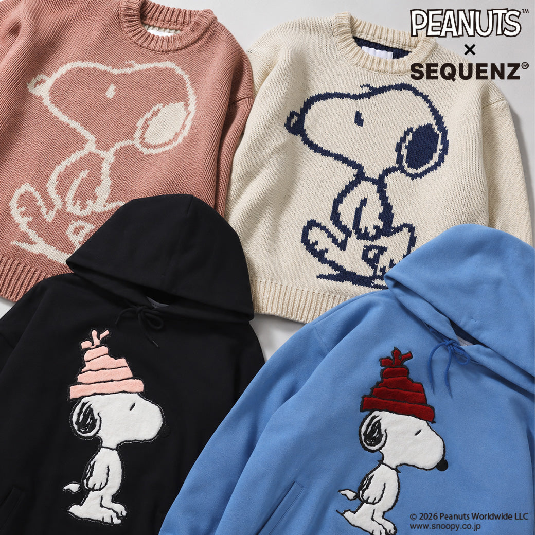 「PEANUTS」×「SEQUENZ」秋の新作コラボ第1弾登場!