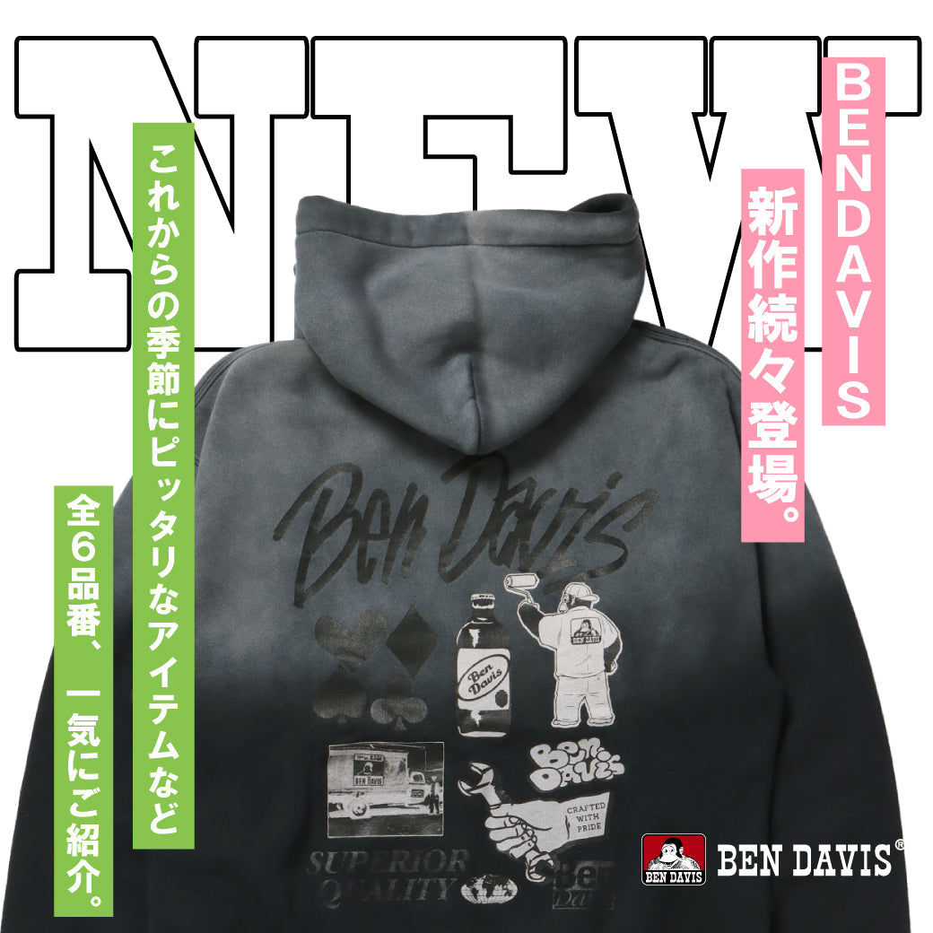 【BEN DAVIS】新作が続々登場!