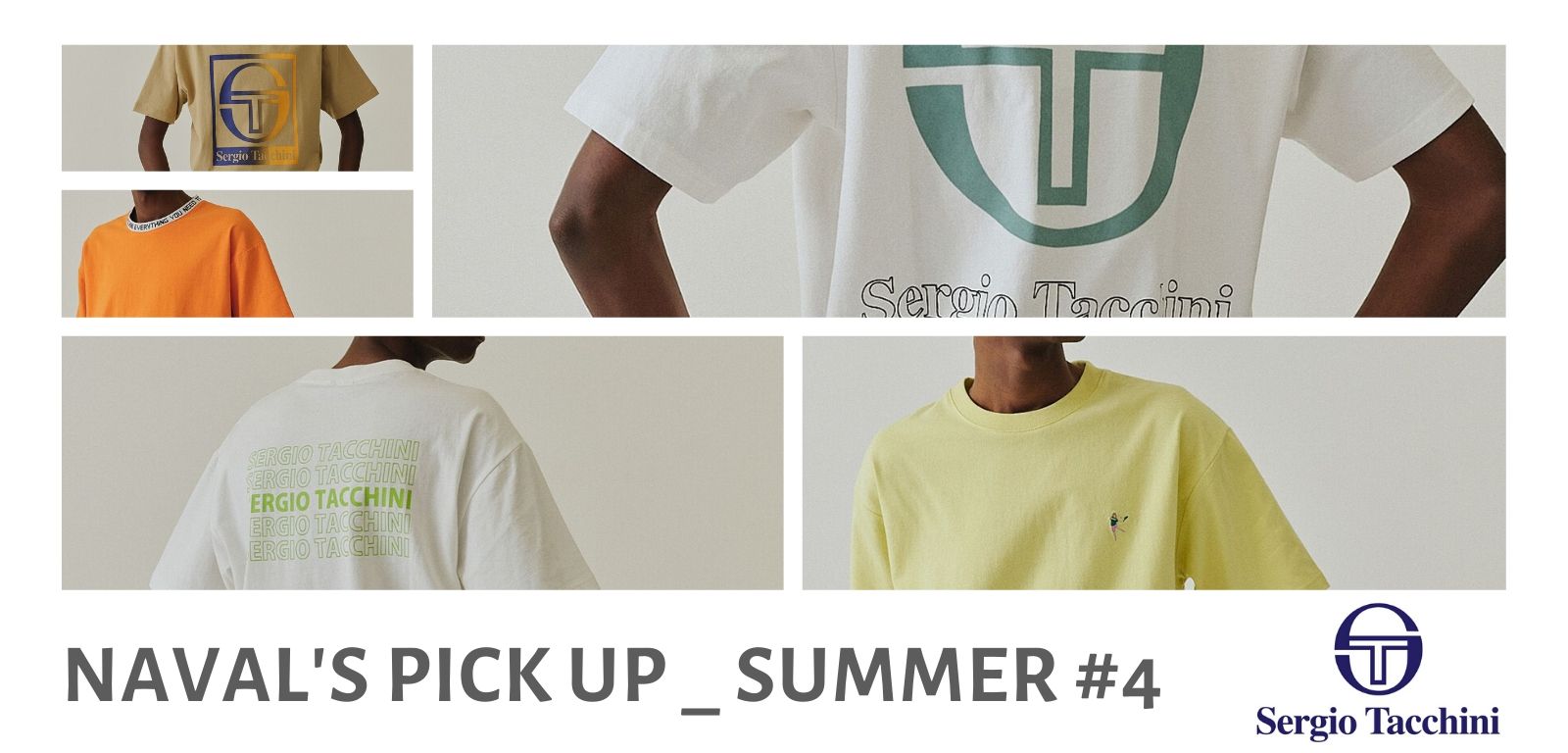 NAVAL'S PICK UP _ SUMMER #4】SERGIO TACCHINI （ セルジオタッキーニ