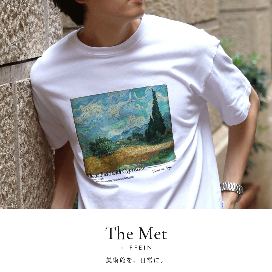 The Met × FFEIN|美術館を、日常に。全5型のTシャツコレクション