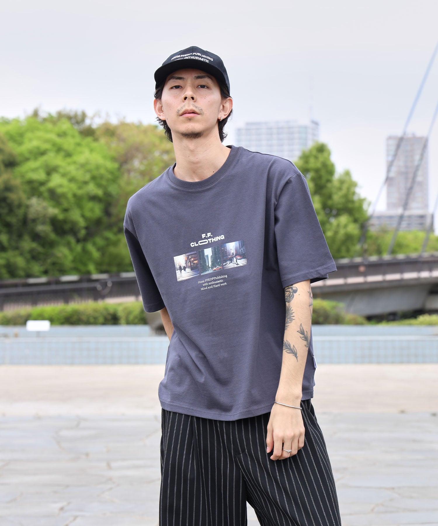 モデル:H177 Size:L  チャコール