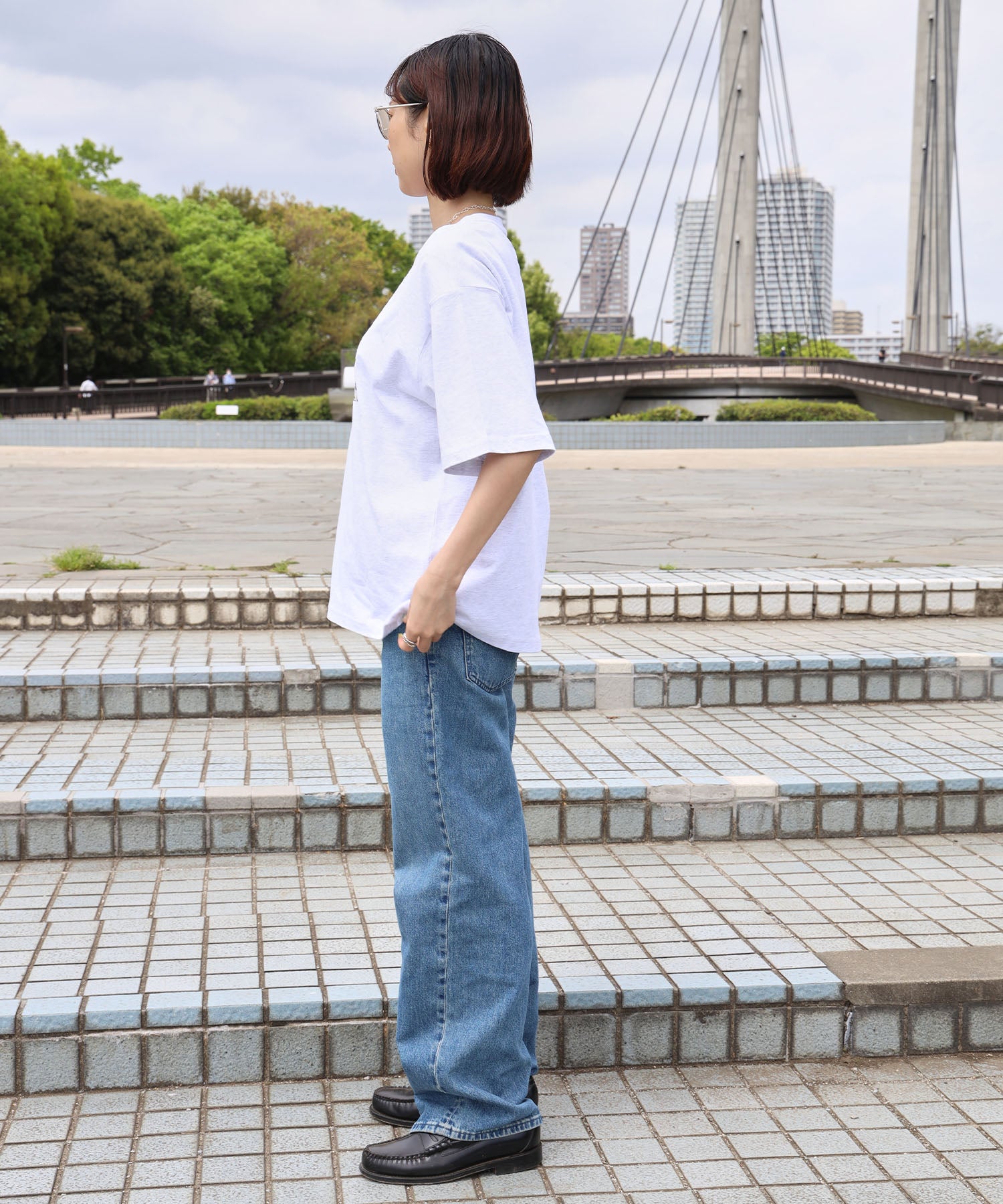 モデル:H163 Size:M ホワイト