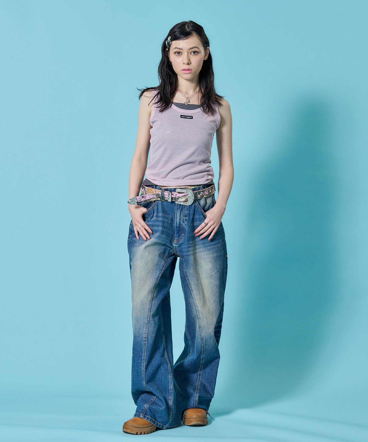 モデル:H163 Size:S ピンク