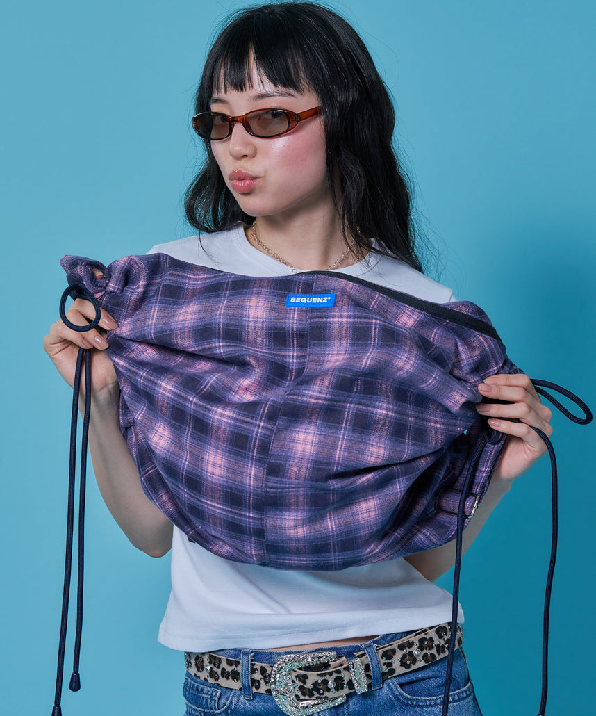 ギャザーショルダーバッグ / SHOULDER GATHER BAG ピンク