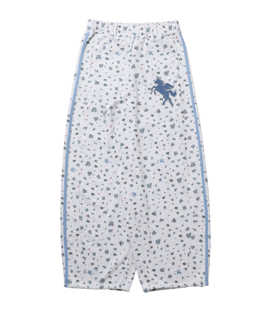 ※WEB限定 / ユニコーンワッペン刺繍トラックパンツ / sqnzU horse track pants 柄82