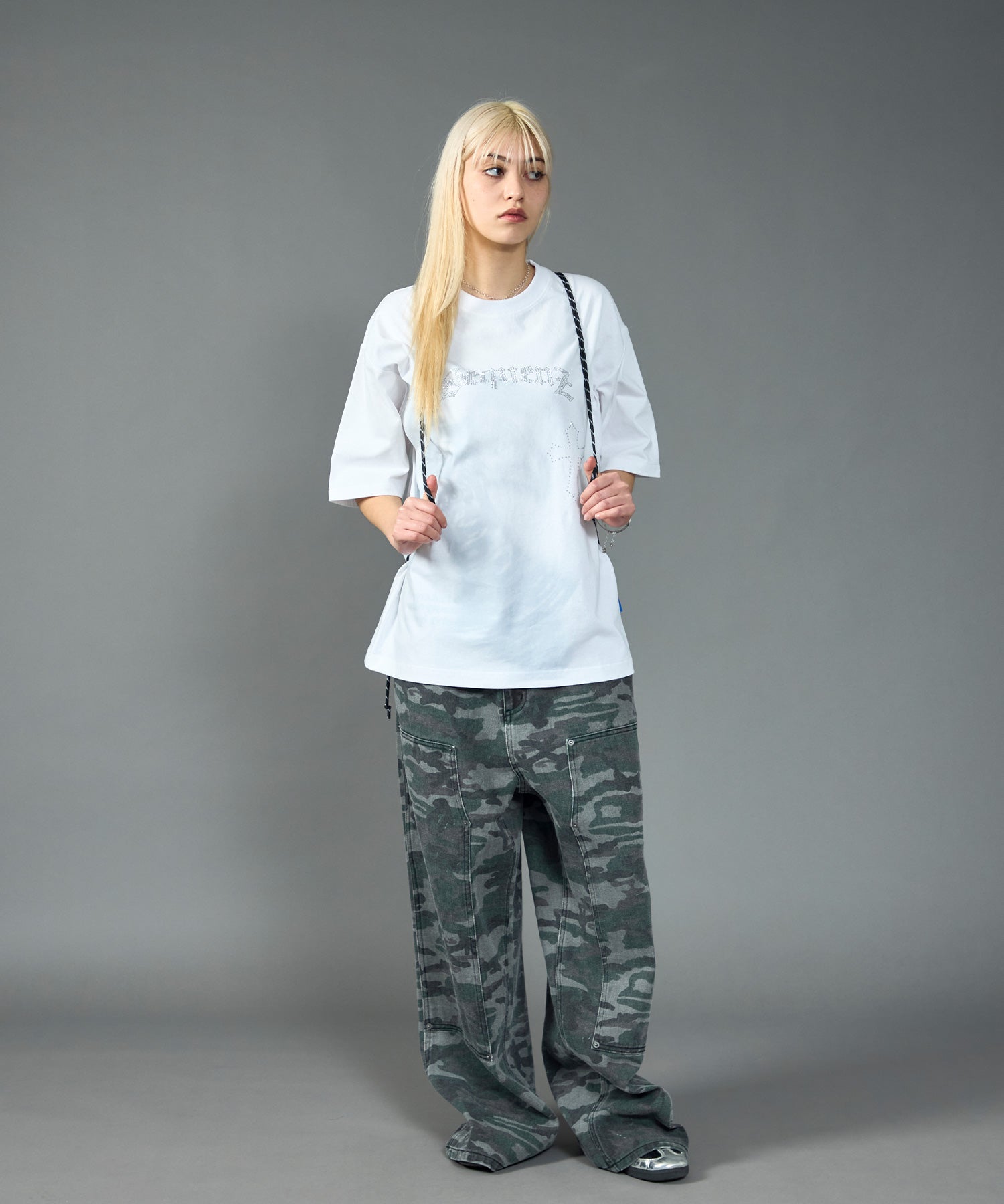 DAILY TECH KNAPSACK / ナップサック テック バック ドローコード ブラック