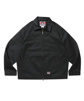 EISENHOWER LITE JACKET / ジャケット ツイル アジャスター ダブルジップ ワーク ワンポイント ブラック