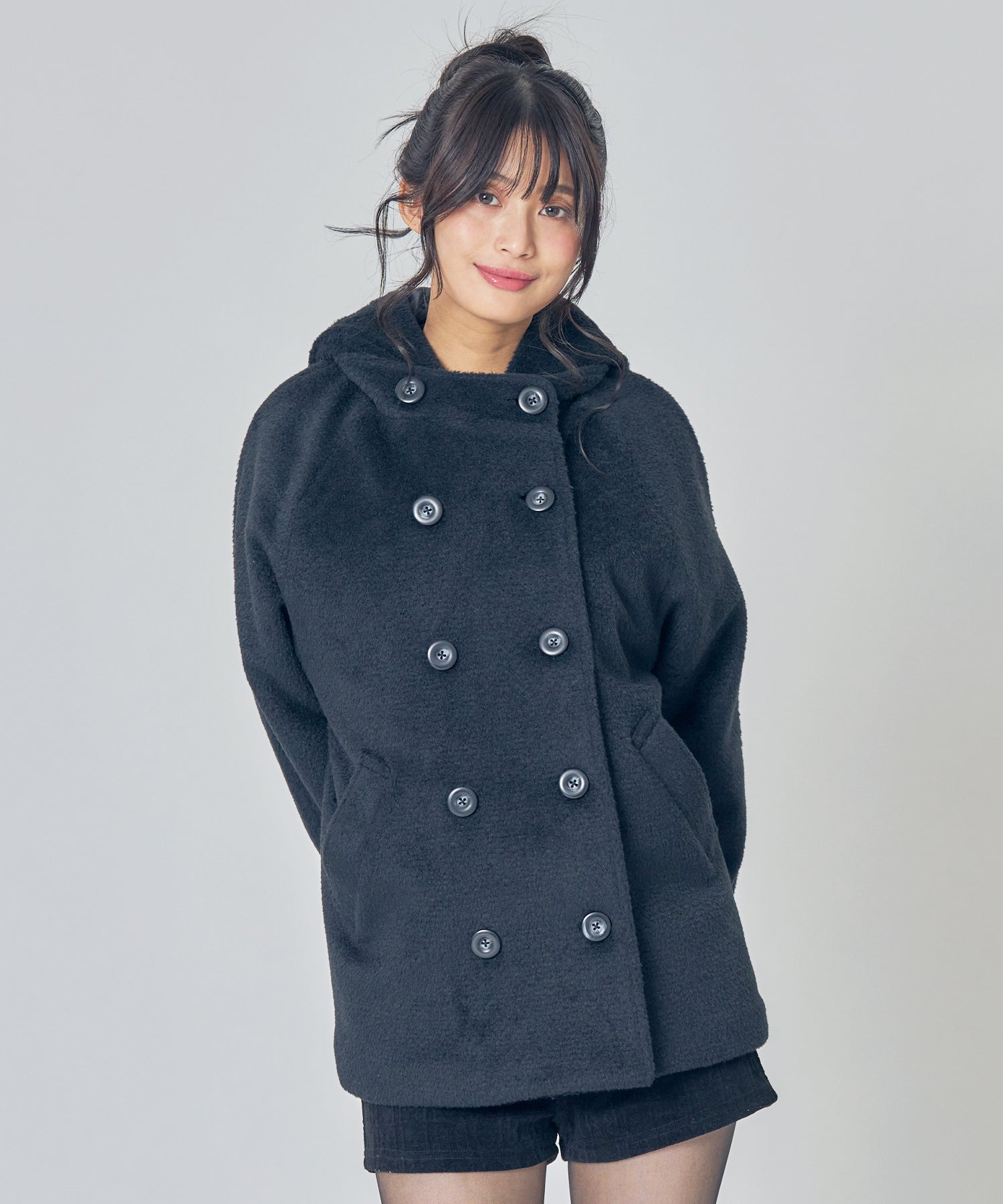 モデル:H157 Size:L ブラック