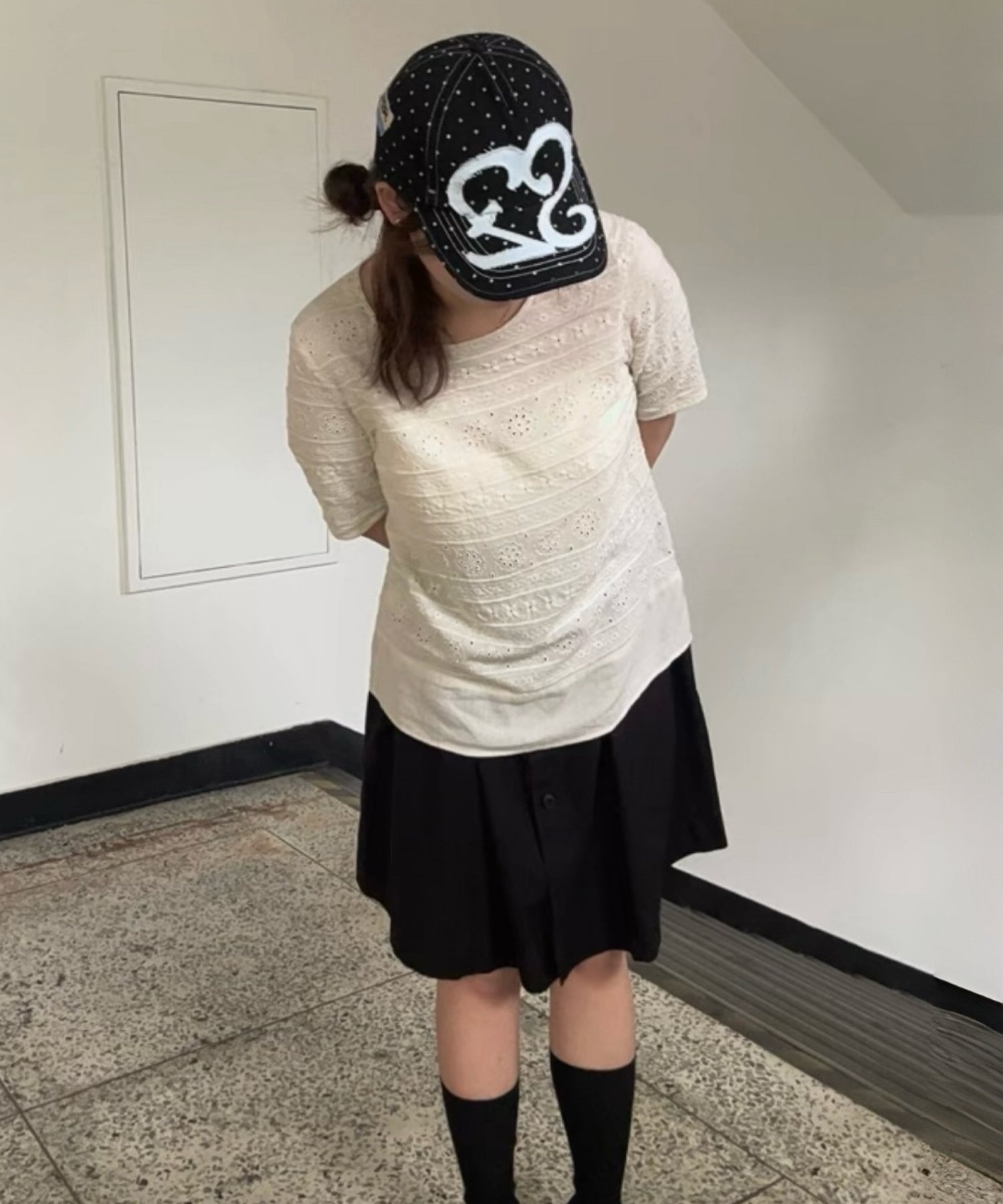 ※WEB限定 / ワッペン / またぎデザインキャップ /sqnz logo applique stitch cap 柄81