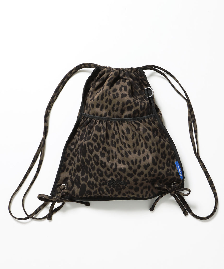 2 FACE STRING KNAPSACK / リバーシブル テック ナップサック ブランドロゴ 柄80