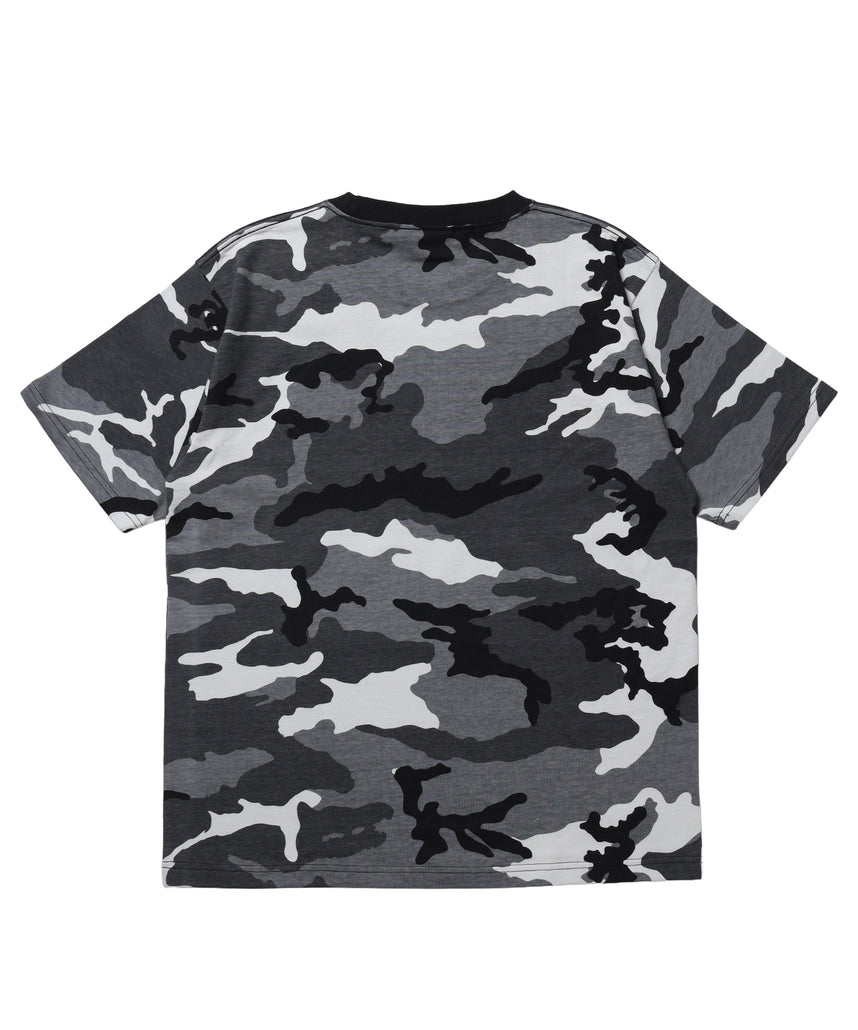 ※WEB限定 / ユニセックス / ロゴ加工風スタッズ半袖Tシャツ / sqnz studs faint logo tee / 柄84