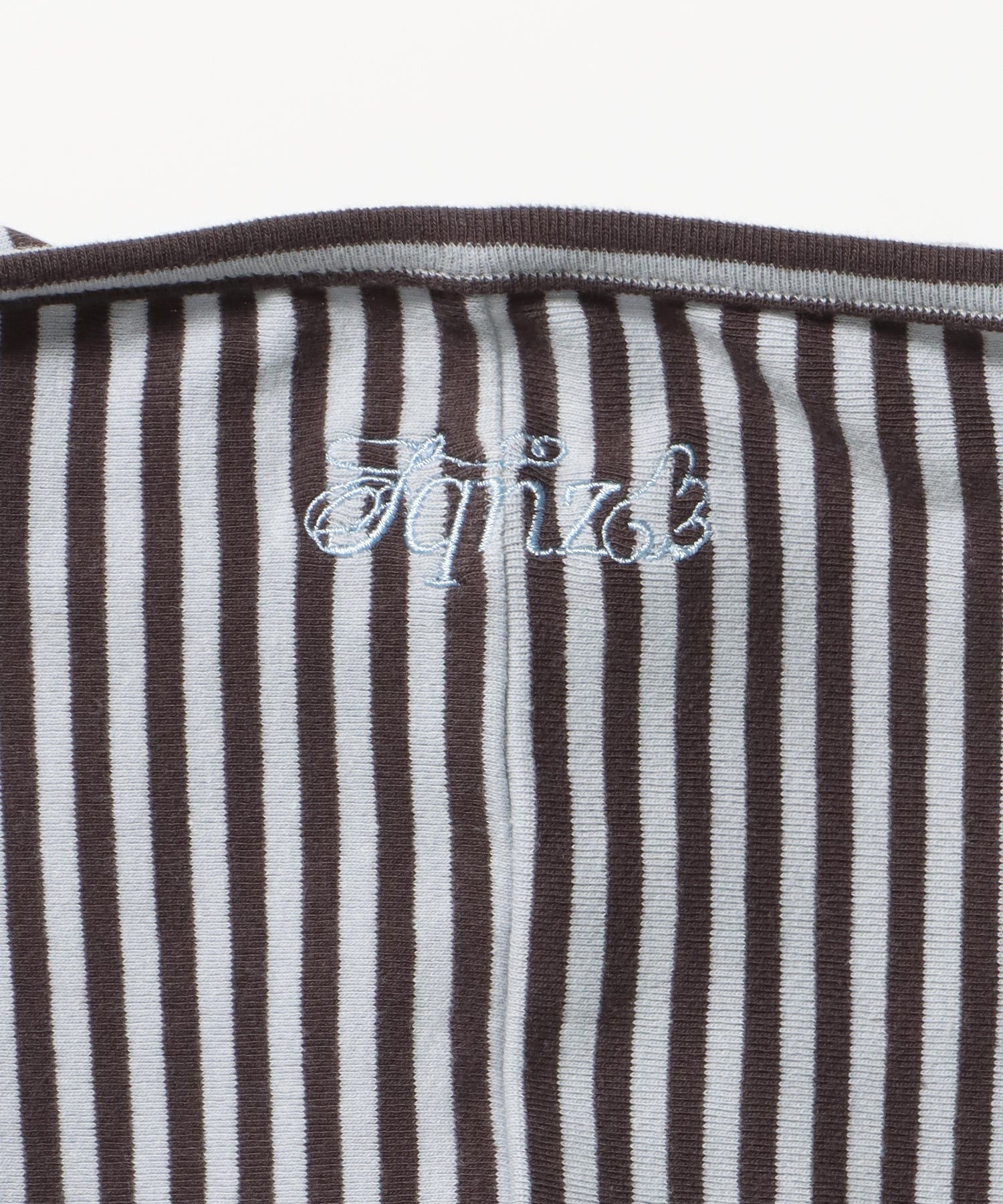 ※WEB限定 / レディースボーダータンクトップ / sqnz border hooded tank top ライトブルー