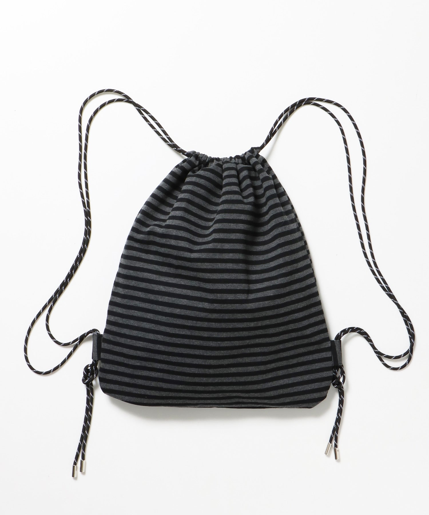 ≪予約商品≫sqnz dairy 2way knapsack / ナップサック トートバック 2WAY チェック ボーダー 柄83