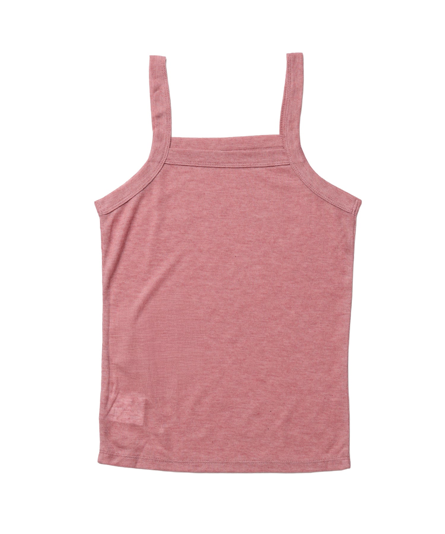 ※WEB限定 / レディース配色タンクトップ / sqnzsheer layered tank ネイビー