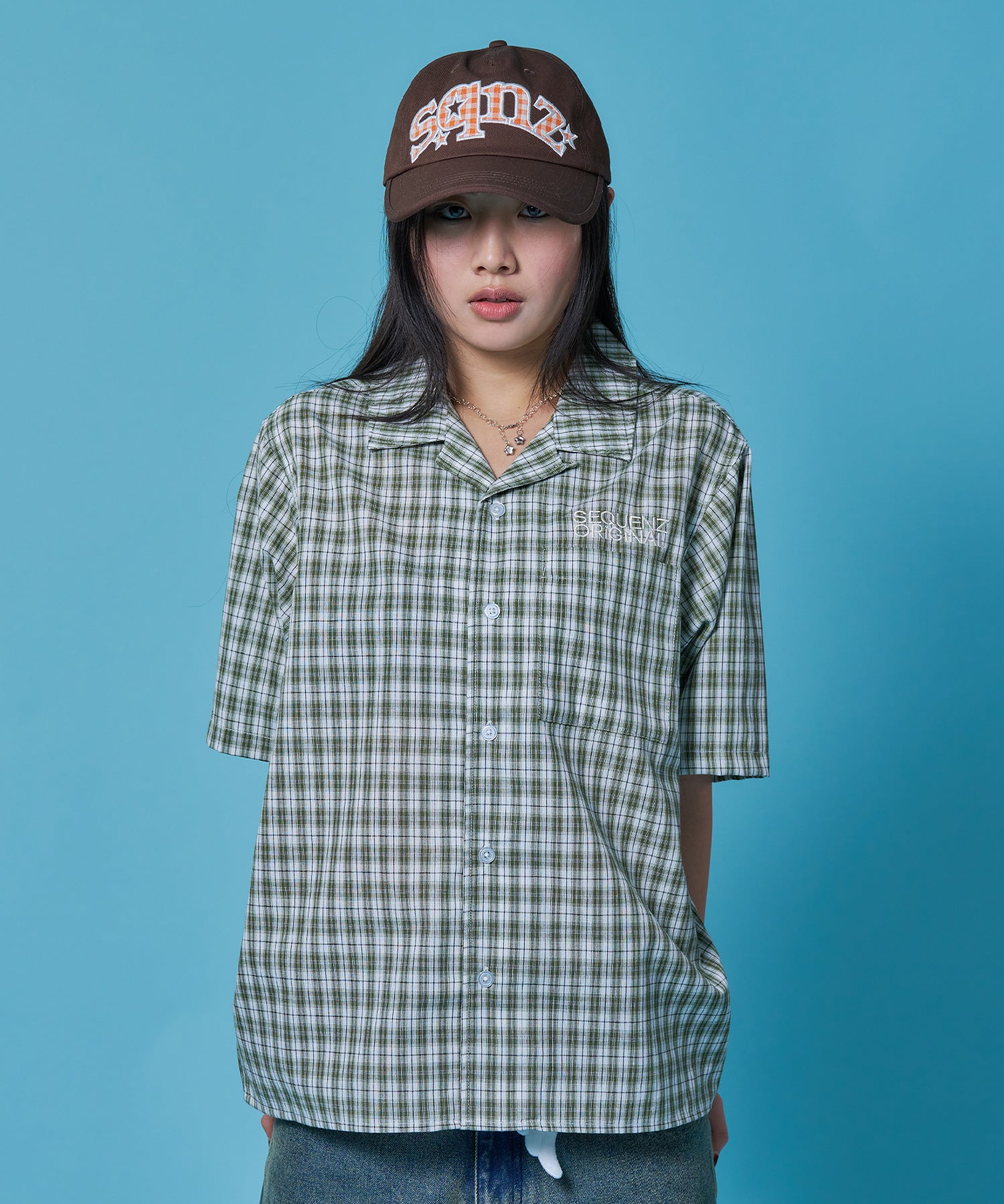 ヴィンテージ レトロ古着 マリンワッペン刺繍ブラウス スクエアネック 半袖 ビンテージ ワッペン リメイク Tシャツ 古着 半袖(ネイビーE) | GOODY