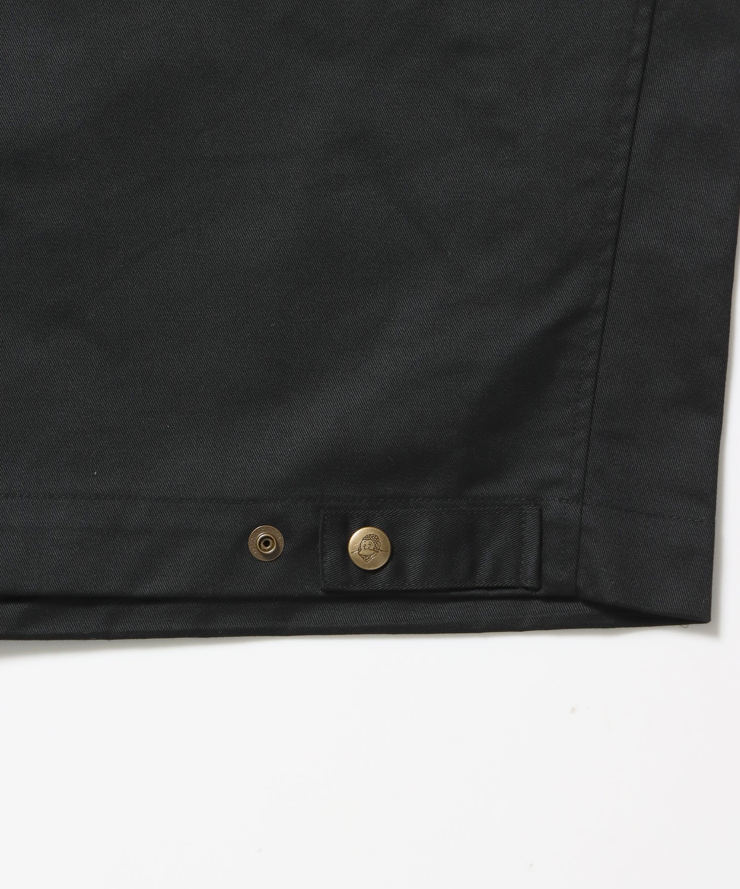 EISENHOWER LITE JACKET / ジャケット ツイル アジャスター ダブルジップ ワーク ワンポイント ブラック