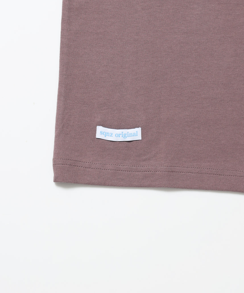 ※WEB限定 / ユニセックス / 星モチーフ半袖Tシャツ / sqnz star new logo tee / ベージュ