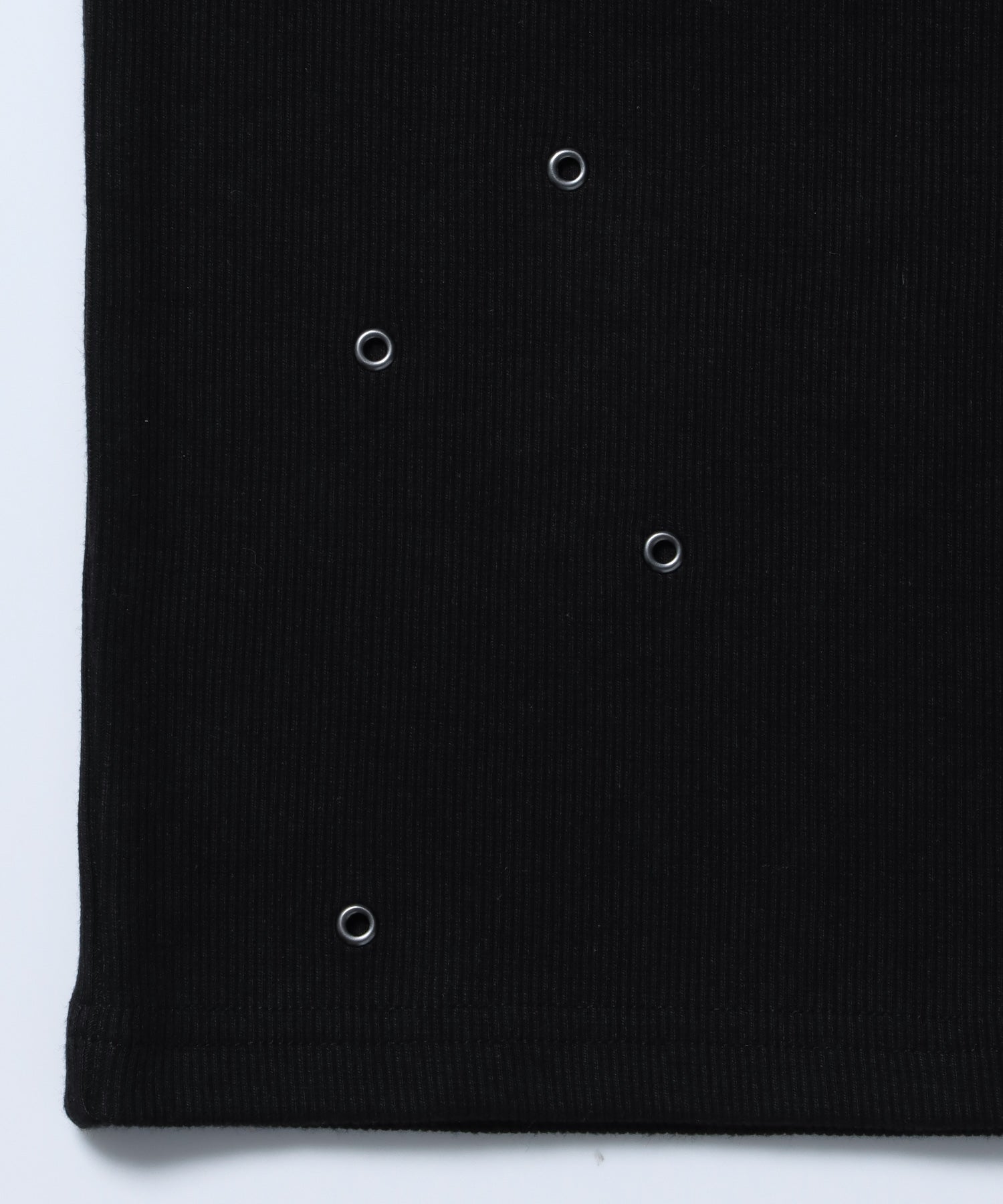 ※WEB限定 / レディースアイレットタンクトップ / sqnz halter neck eyelet tank top ブラック