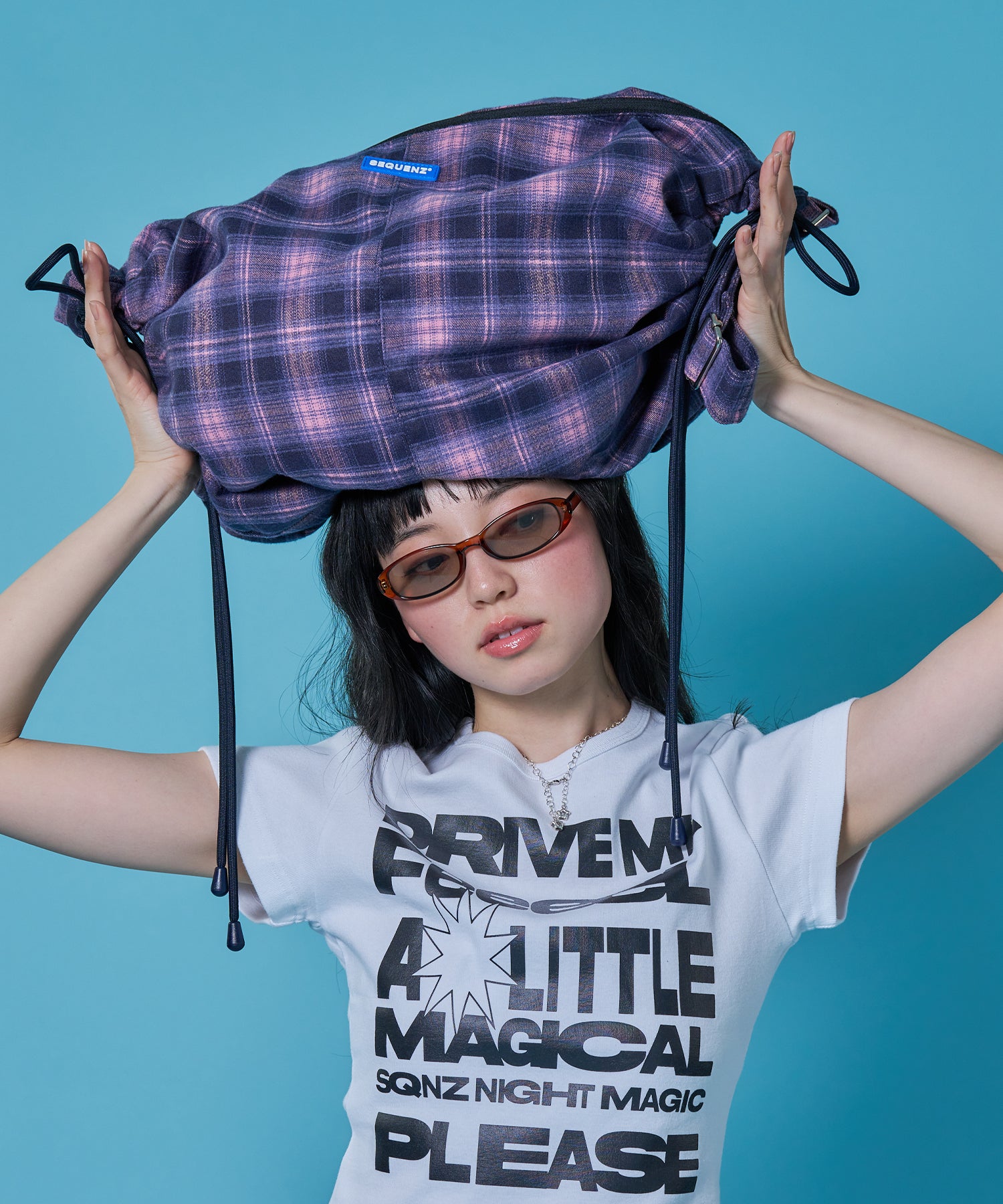 ギャザーショルダーバッグ / SHOULDER GATHER BAG ピンク