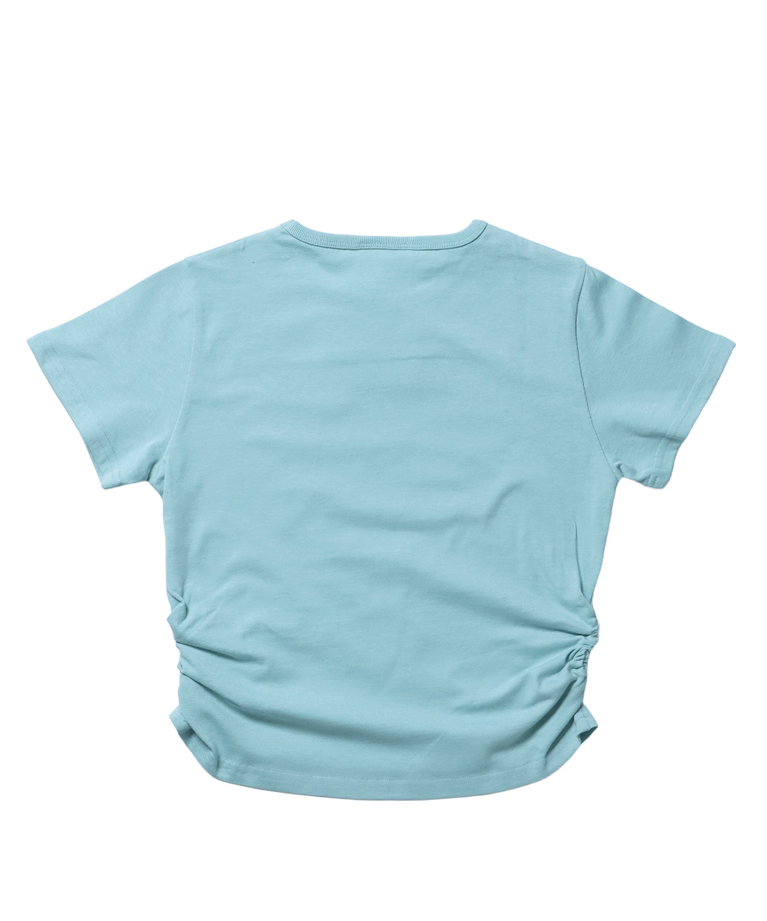 ※WEB限定 / レディースラメプリントTシャツ / sqnz side shearing glitter tee グリーン