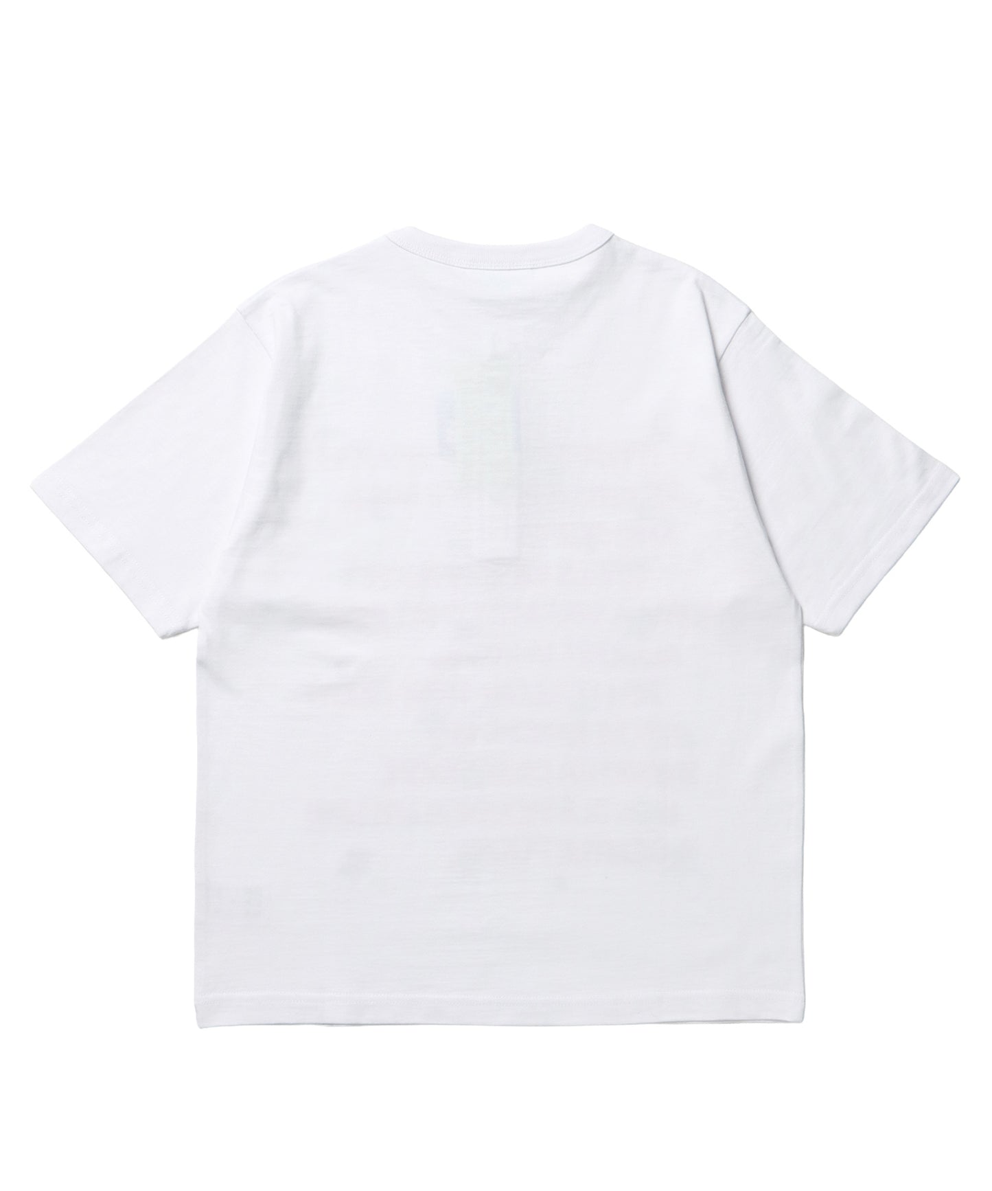 ≪予約商品≫sqnz silver star henlry tee / 半袖 ヘンリーネック Tシャツ シルバープリント 短丈 ホワイト