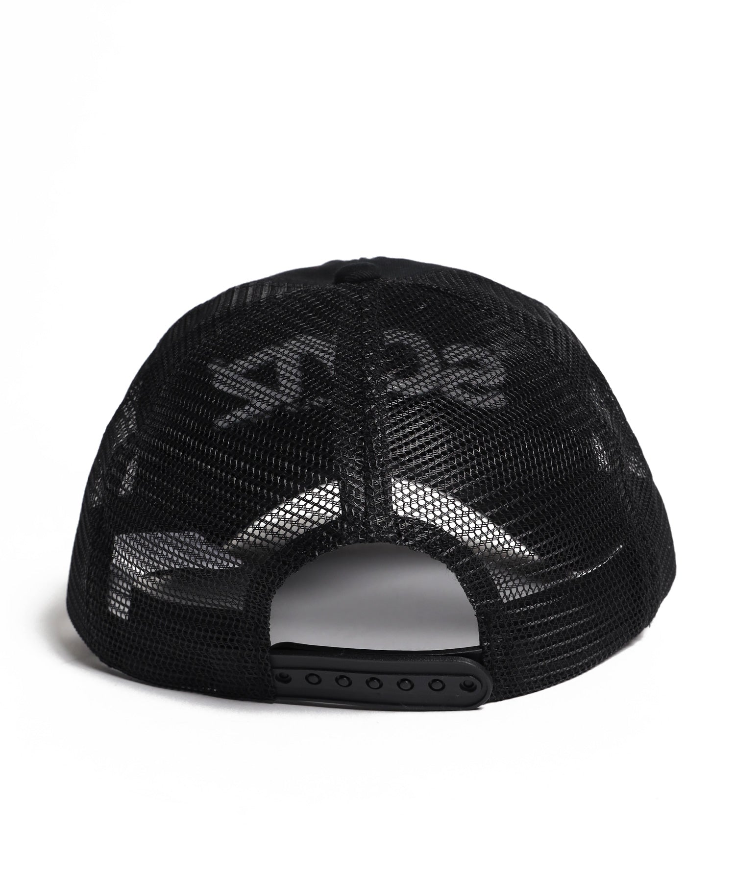 ※WEB限定 / 刺繍 / メッシュキャップ / sqnz mesh logo cap ブラック
