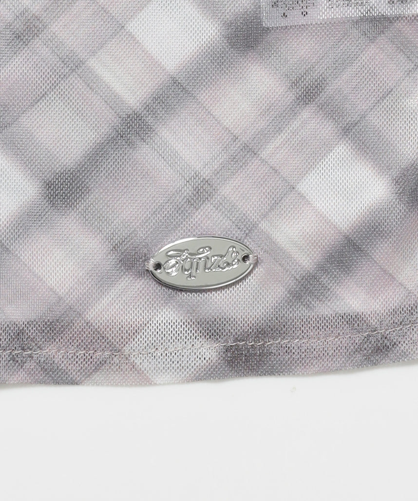 ※WEB限定 / レディースギャザー長袖シャツ / sqnz sheer gather l/s shirts ピンク