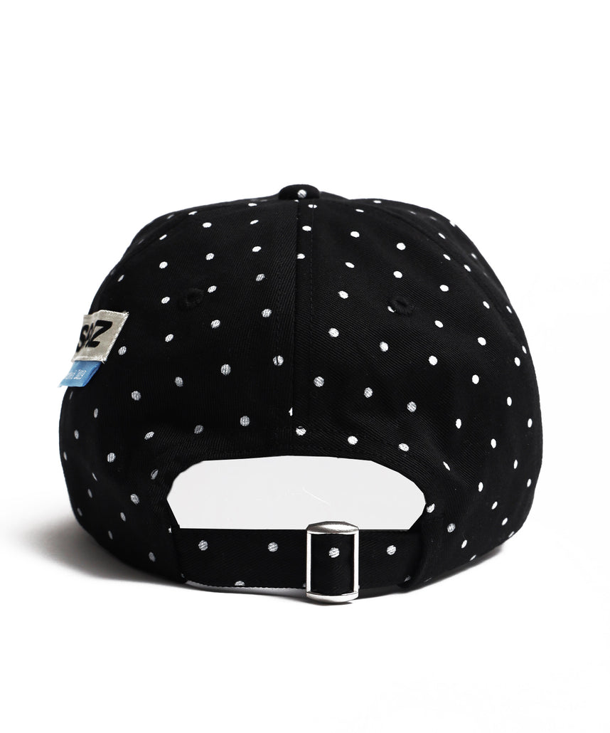 ≪予約商品≫※WEB限定 / ロゴ刺繍キャップ / sqnz logo cap ブラック