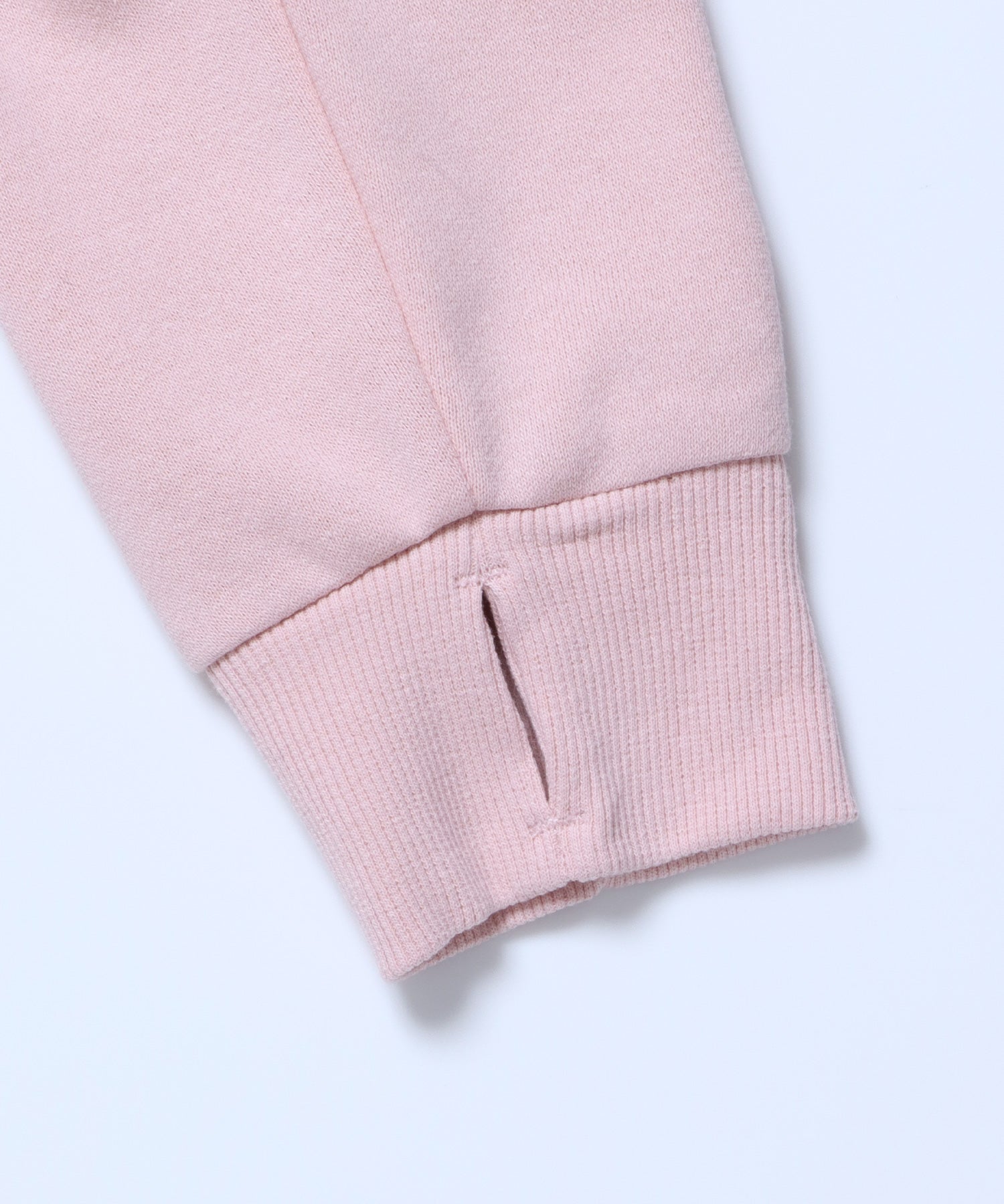 sqnz eyelet fit zip pk / レディース ジップパーカー フーディ ハトメ スタッズ ダフルジップ 裏起毛≪SET UP着用可能≫ ピンク