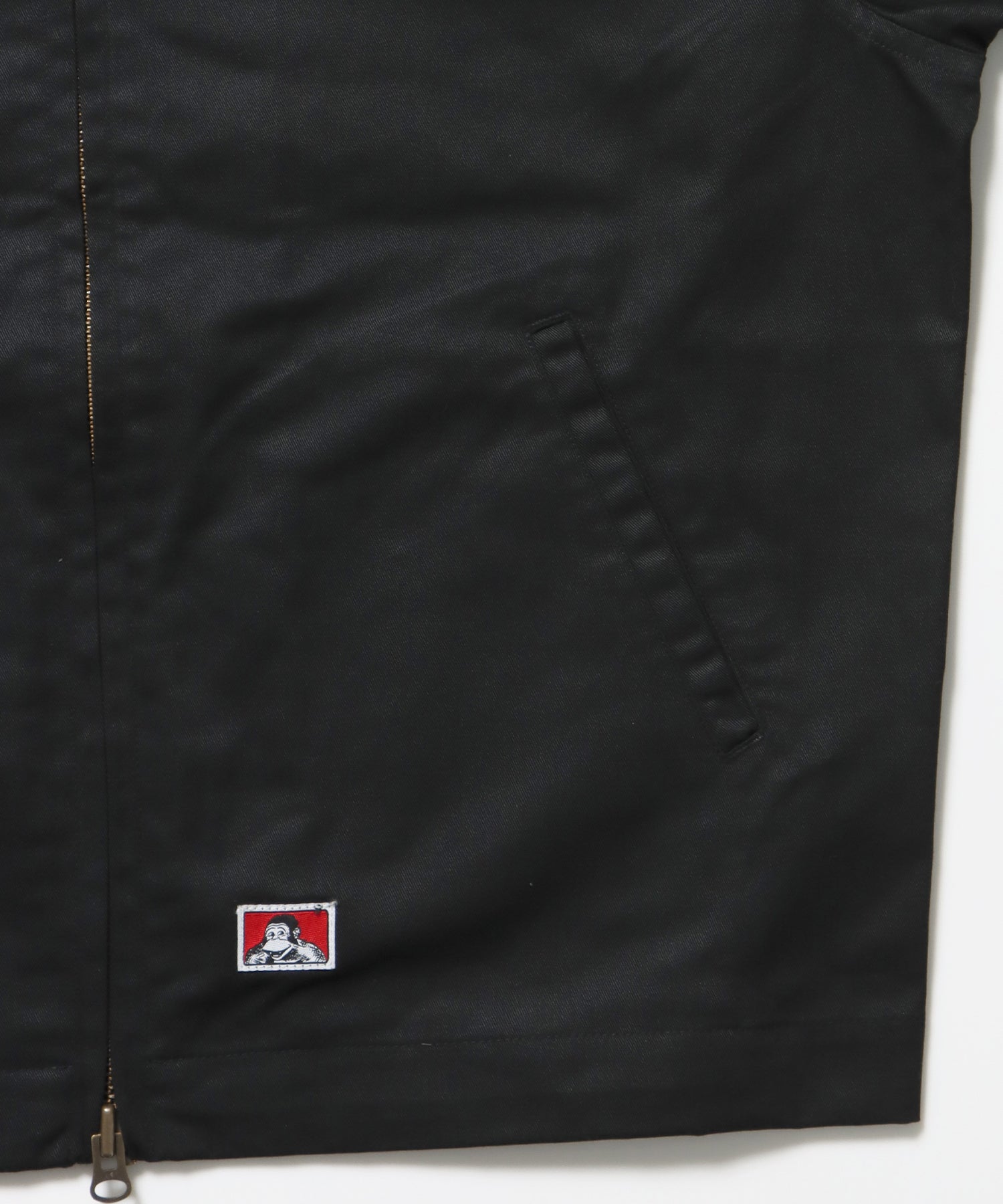 EISENHOWER LITE JACKET / ジャケット ツイル アジャスター ダブルジップ ワーク ワンポイント ブラック