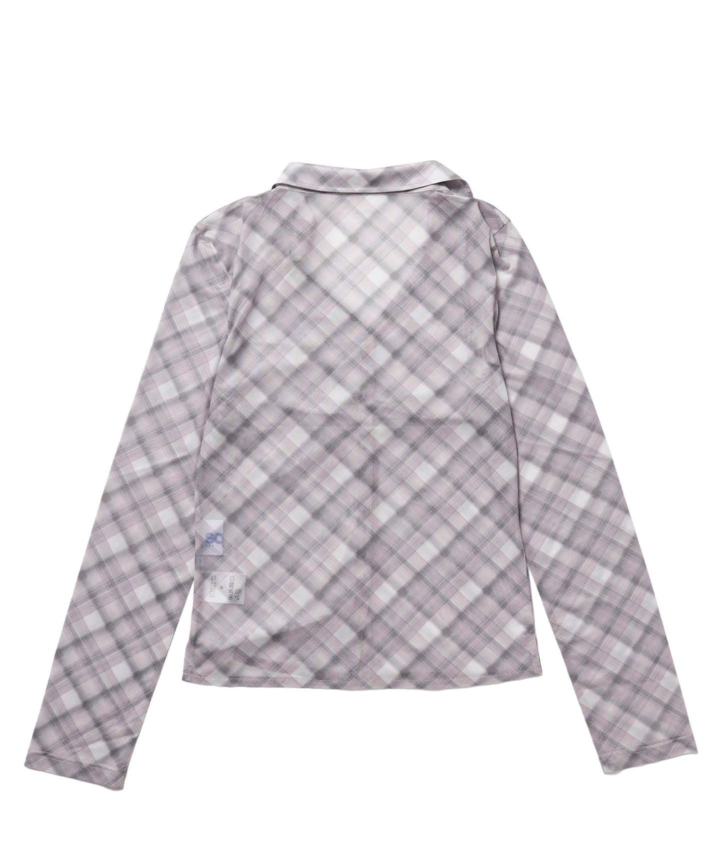 ※WEB限定 / レディースギャザー長袖シャツ / sqnz sheer gather l/s shirts ピンク