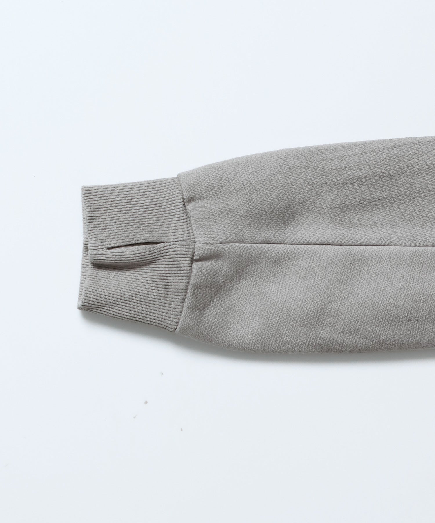 sqnz eyelet fit zip pk / レディース ジップパーカー フーディ ハトメ スタッズ ダフルジップ 裏起毛≪SET UP着用可能≫ ライトグレー