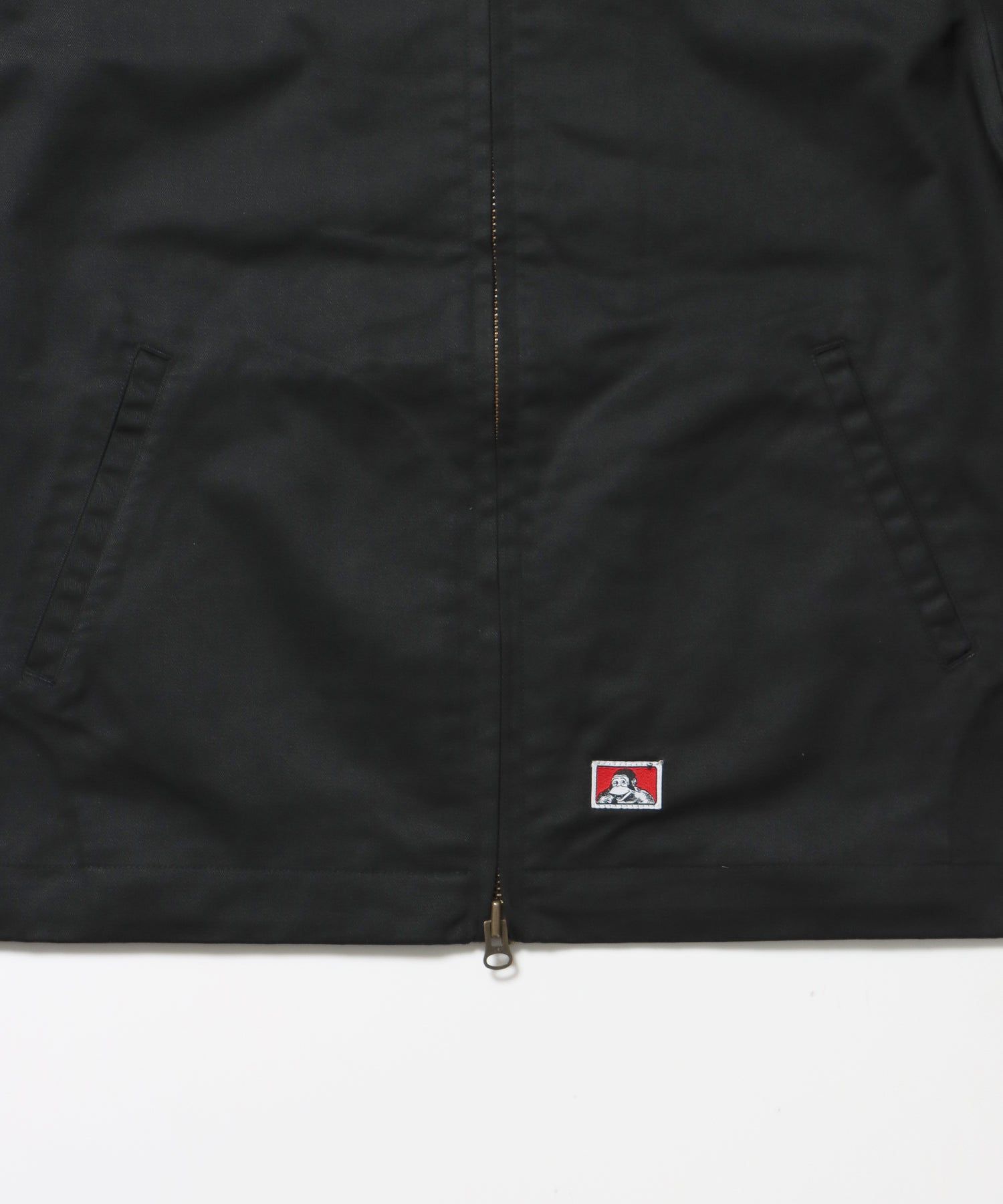 EISENHOWER LITE JACKET / ジャケット ツイル アジャスター ダブルジップ ワーク ワンポイント ブラック