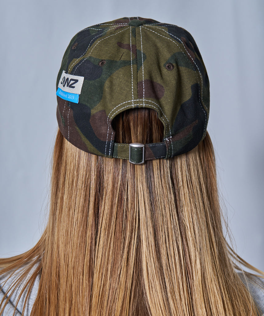 ※WEB限定 / ロゴ刺繍キャップ / sqnz logo cap 柄80
