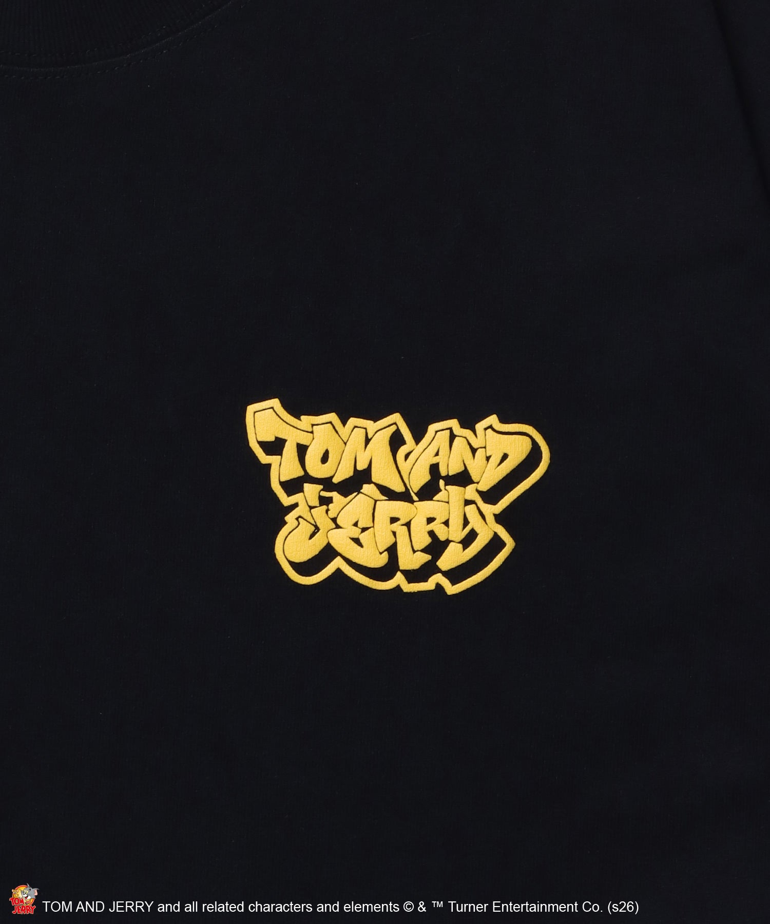 TJ SKATE BOARD TEE / トムとジェリー Tシャツ 半袖 クルーネック プリント オーバーサイズ ブラック系その他