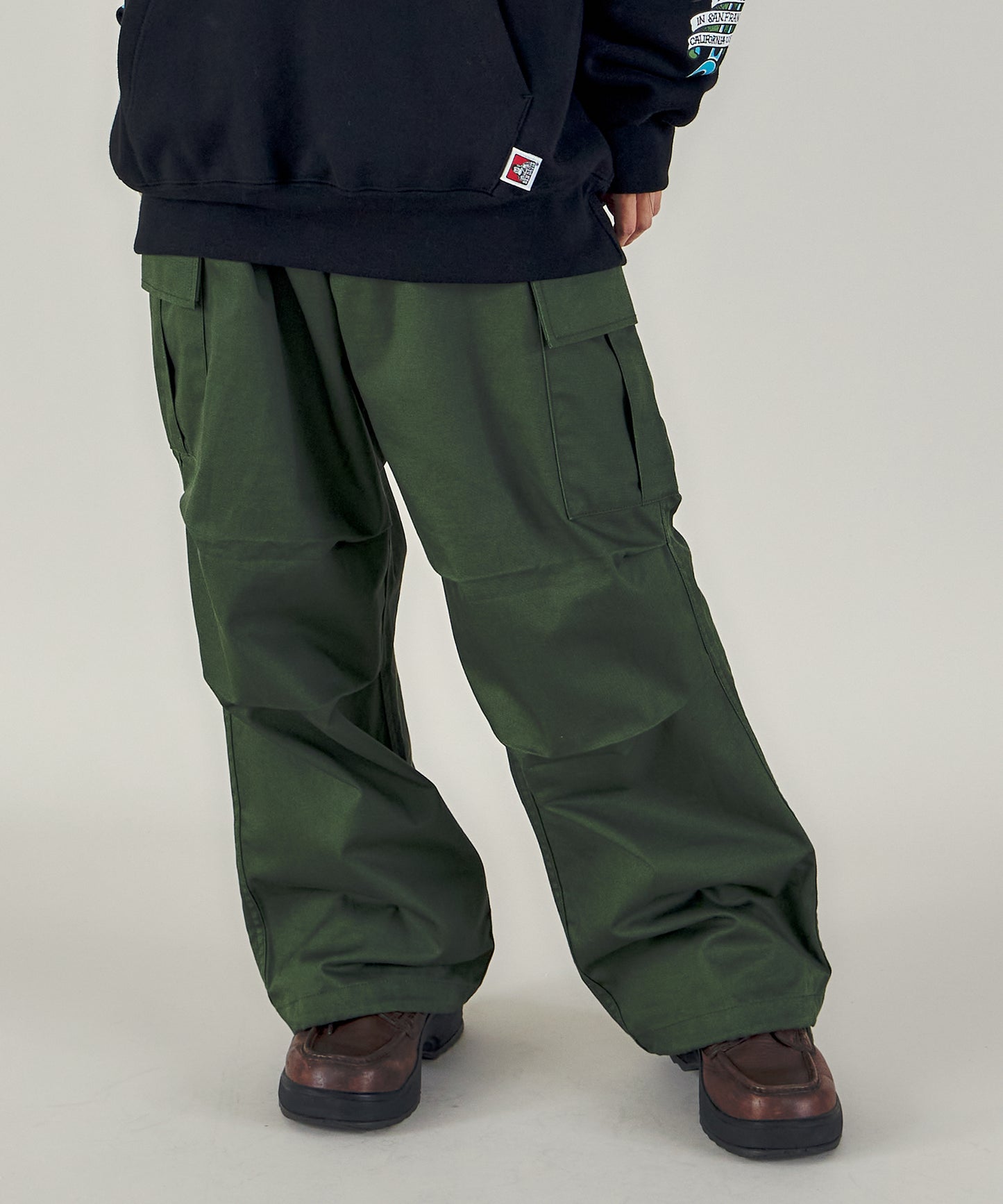 H170 Size:L【その他3(カーキ カーゴポケット付き)】