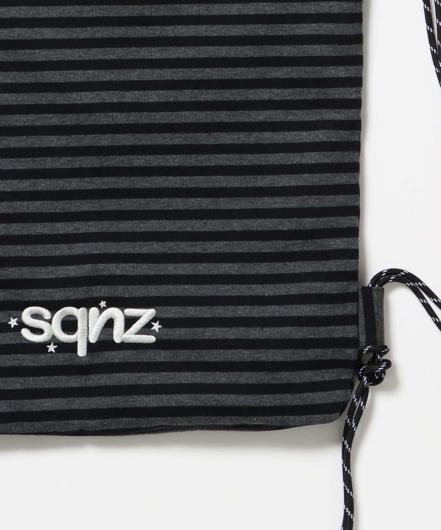 ≪予約商品≫sqnz dairy 2way knapsack / ナップサック トートバック 2WAY チェック ボーダー 柄83