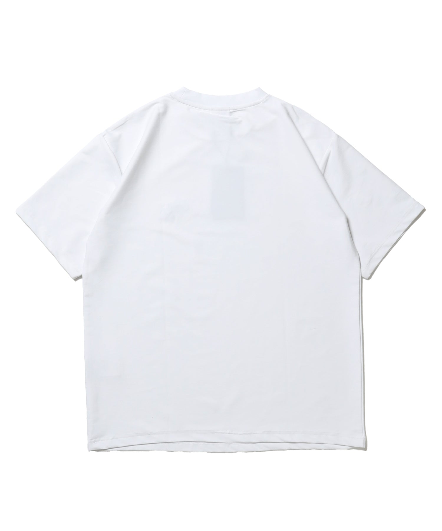 COOLER GORILLA EMB TEE / 接触冷感 オーバーサイズ 半袖 Tシャツ クルーネック 刺繍 ワンポイント プリント ユニセックス ホワイト