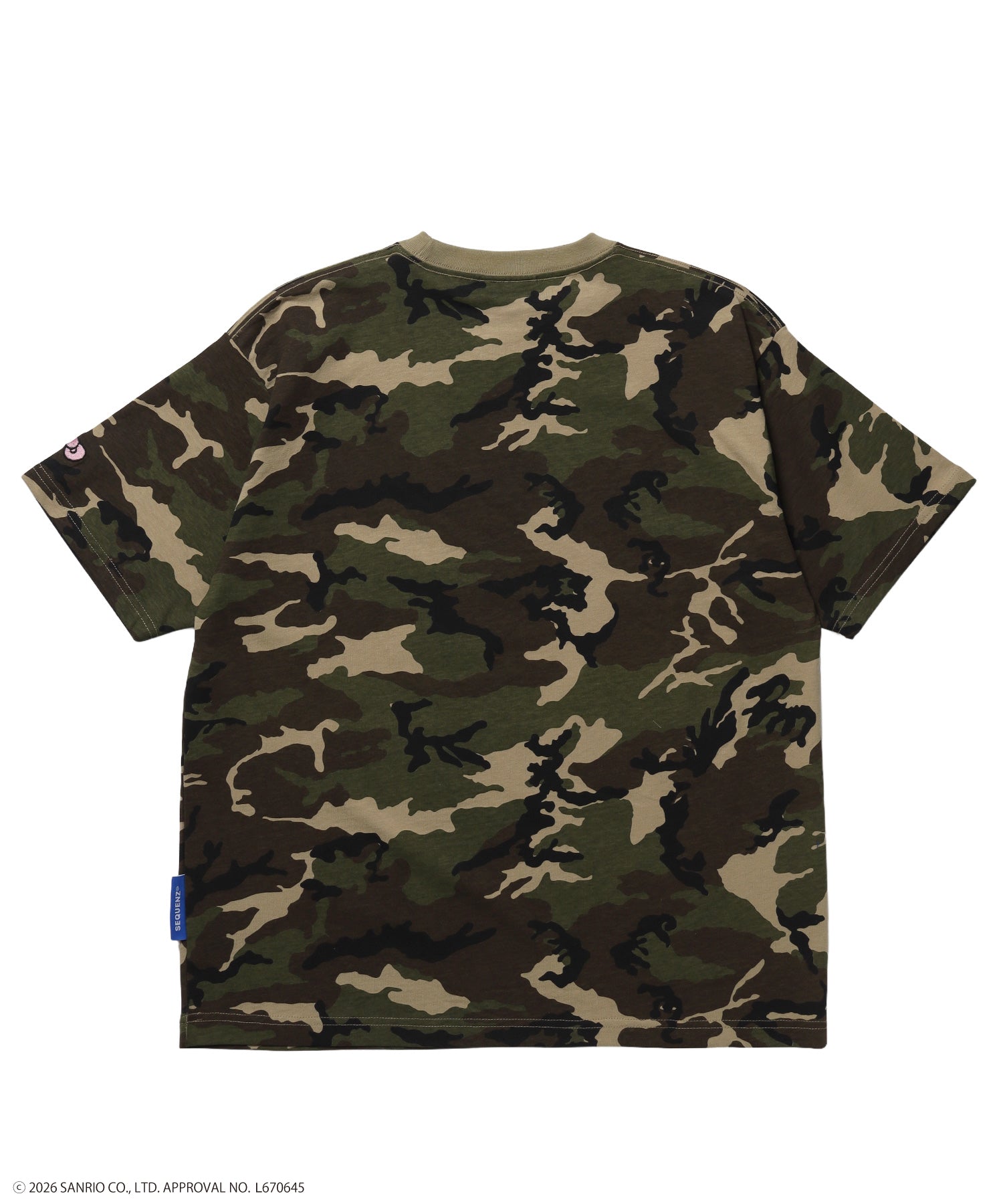 HK I LOVE “KI”TEE / ハローキティ キティちゃん 半袖 クルーネック プリント ワンポイント 柄80