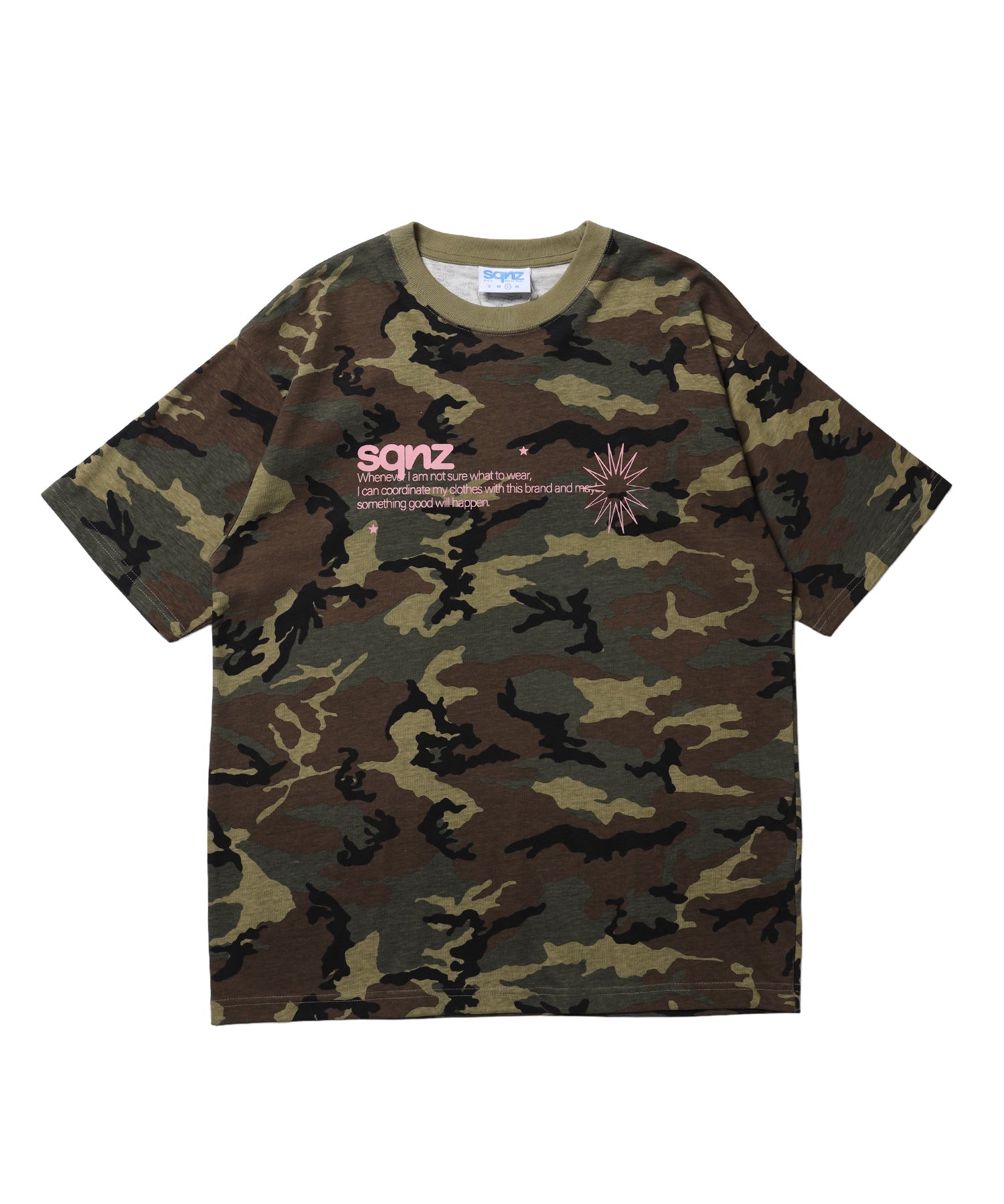 ※WEB限定 / ユニセックス / シンプルロゴTシャツ / sqnz logo s/s tee 柄80