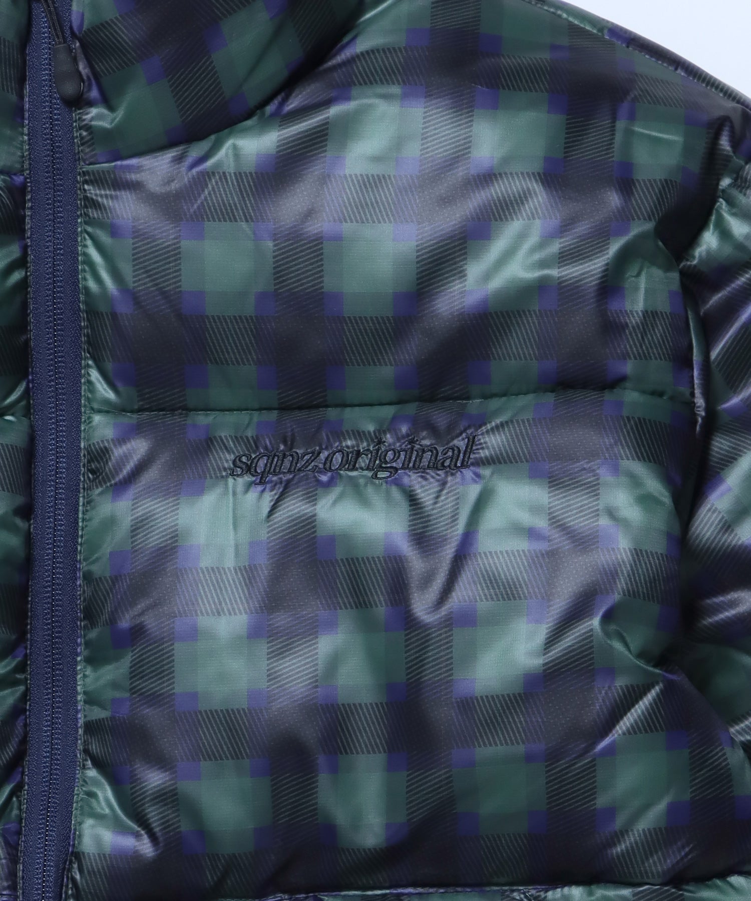 sqnz puffa short pading ladies / レディース パファ ダウン ジャケット 中綿 短丈 ドローコード 柄80