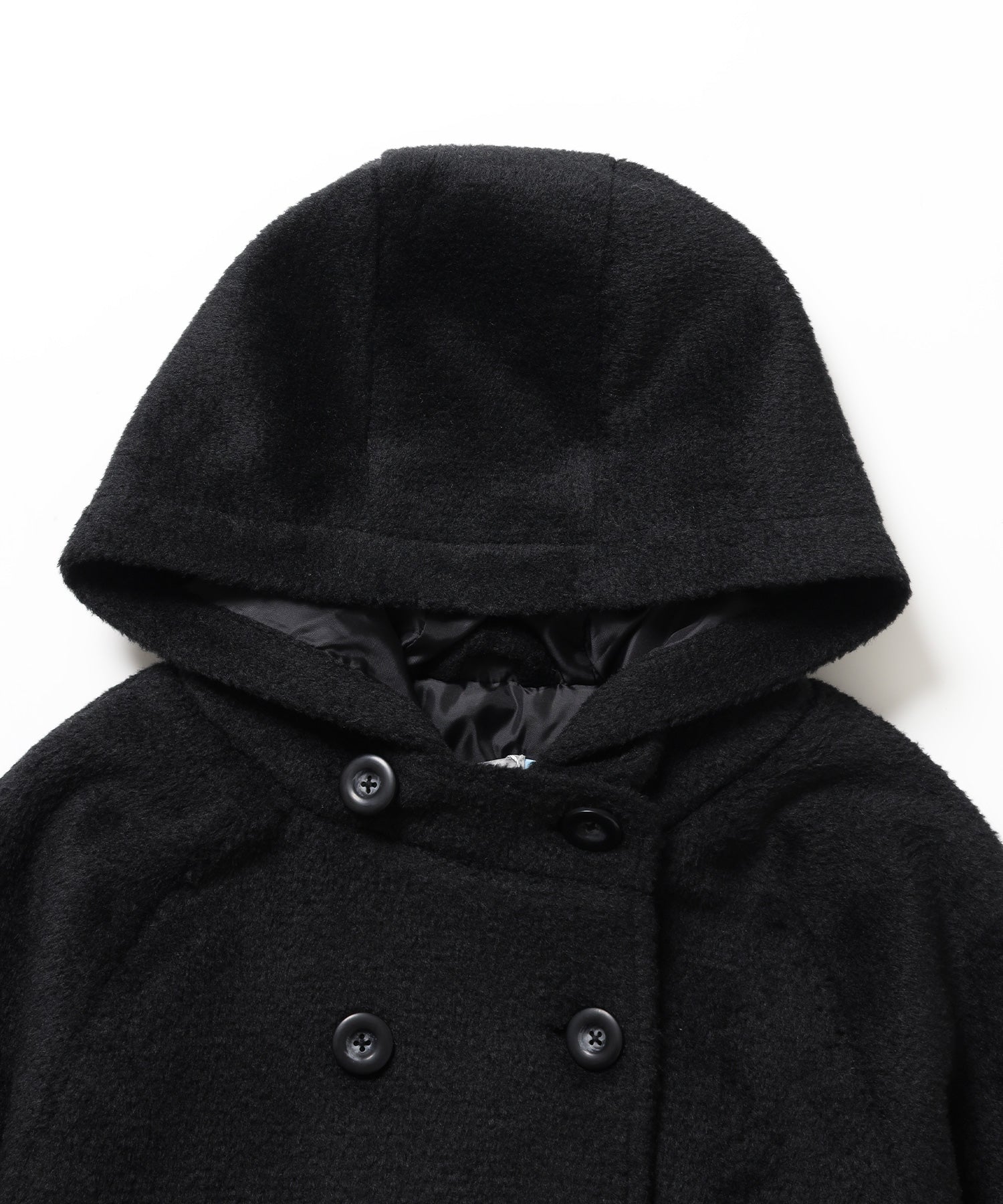 ※WEB限定 / フードメルトンPコート / sqnzU middle p coat