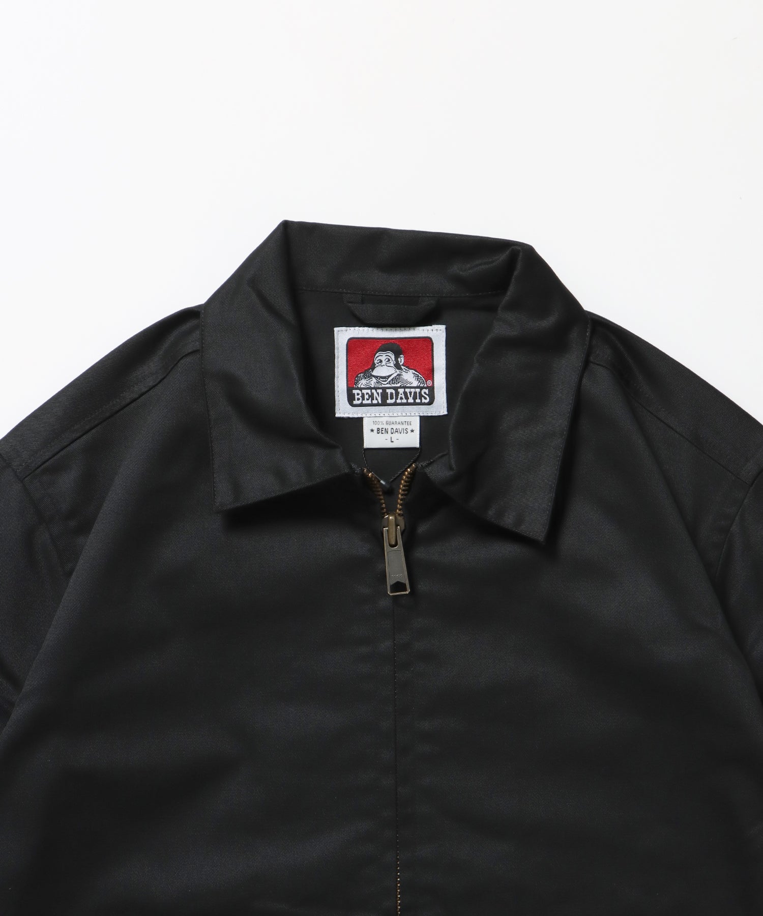 EISENHOWER LITE JACKET / ジャケット ツイル アジャスター ダブルジップ ワーク ワンポイント ブラック