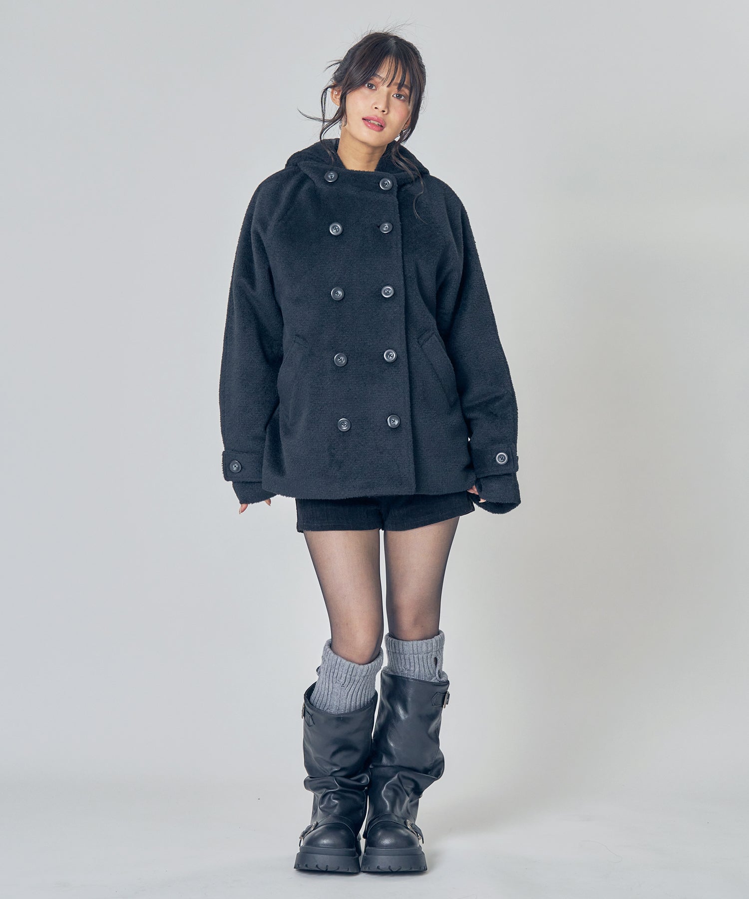 モデル:H157 Size:L ブラック