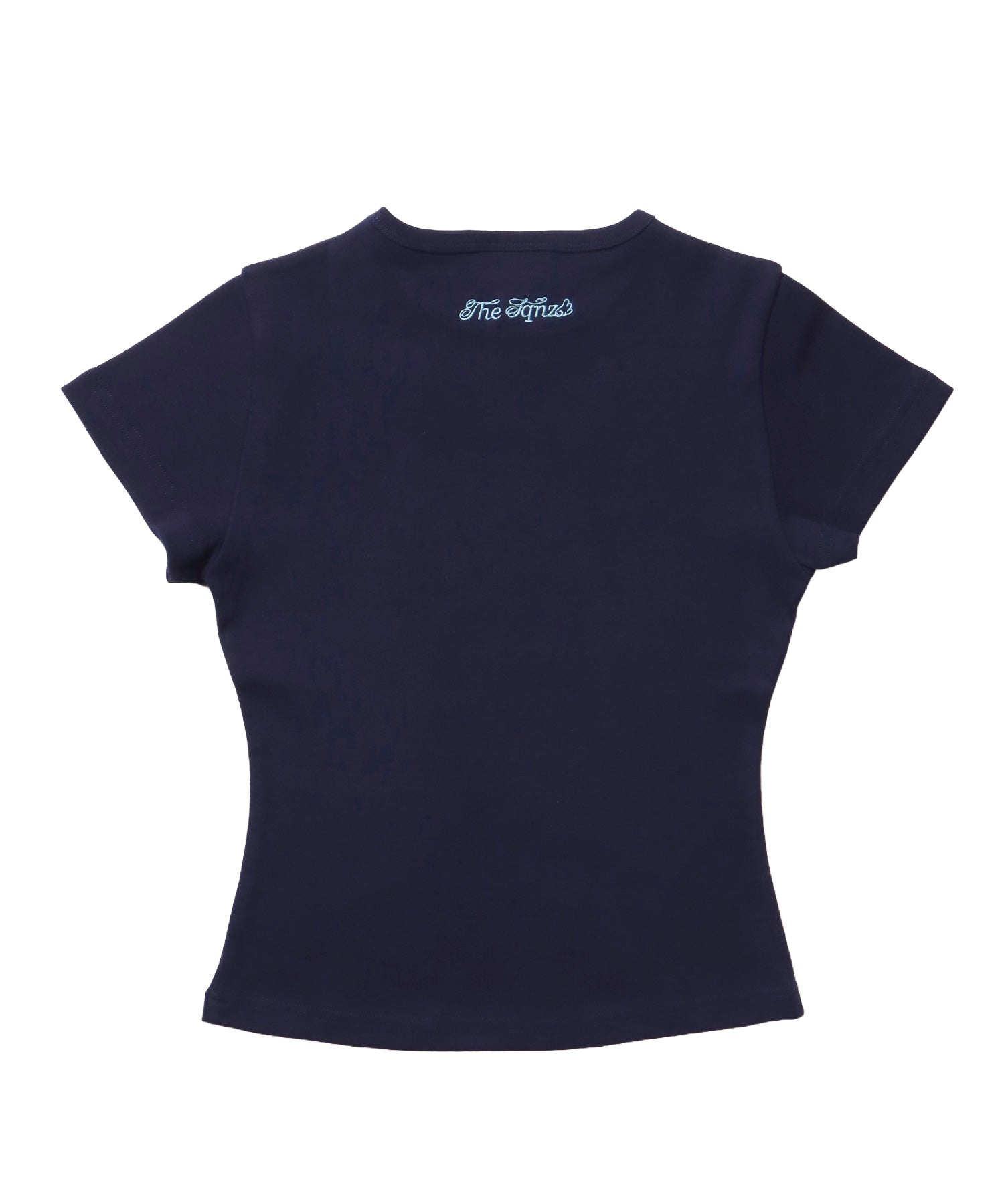 ※WEB限定 / レディースワンポイントロゴ半袖Tシャツ / sqnz logo compact tee ダークネイビー