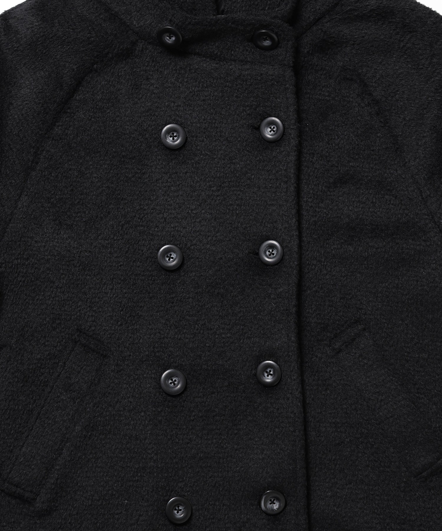 ※WEB限定 / フードメルトンPコート / sqnzU middle p coat