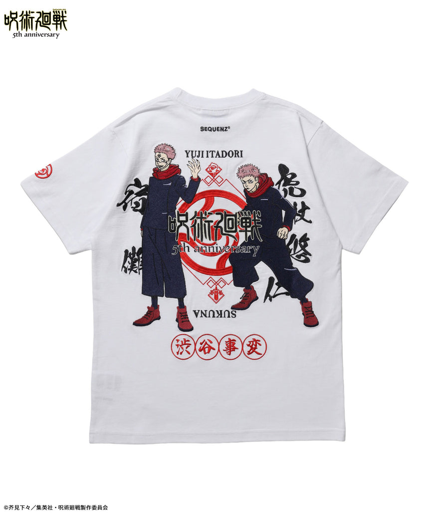 アニメ『呪術廻戦』5周年 渋谷事変 TEE ホワイト