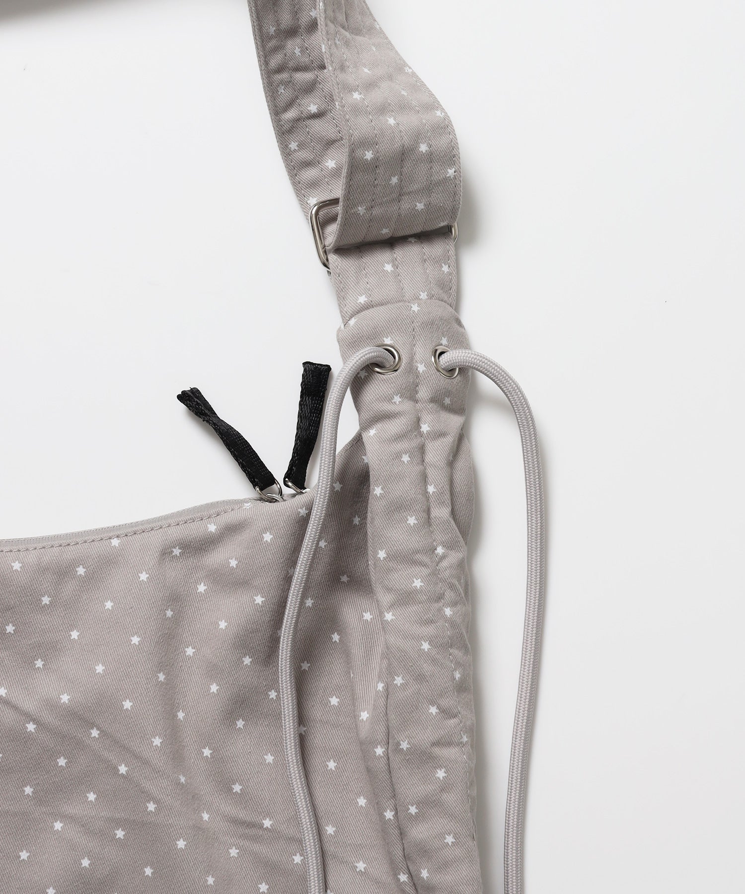 ギャザーショルダーバッグ / SHOULDER GATHER BAG ライトグレー